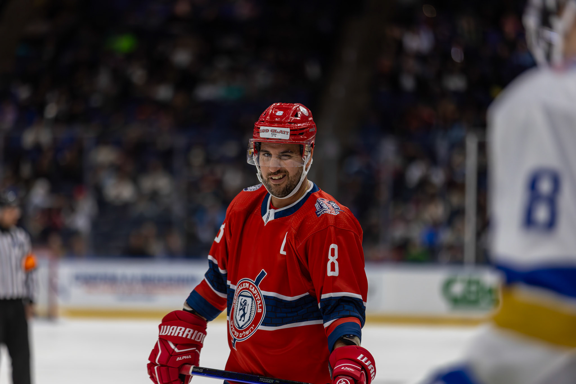 Shot for the Israel Elite Hockey League. 