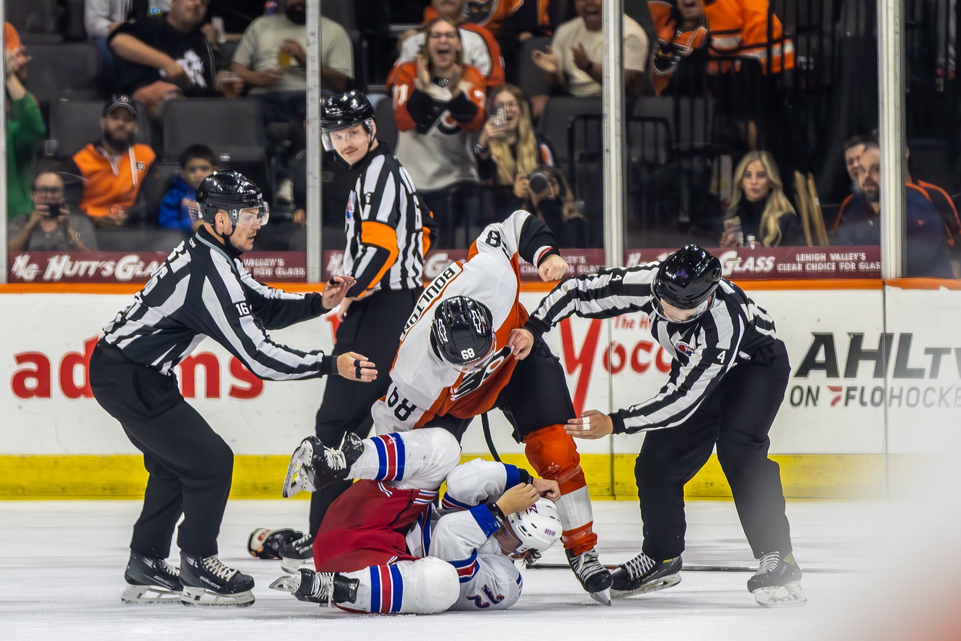 Shot for the New York Rangers/Hartford Wolf Pack.