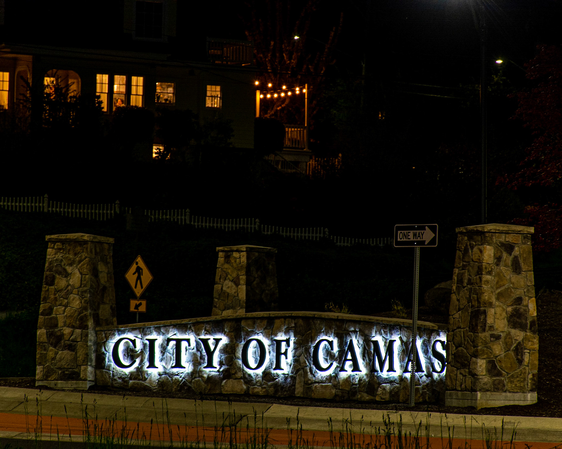 April 16. Trafficless Circle.  Camas, Washington, United States