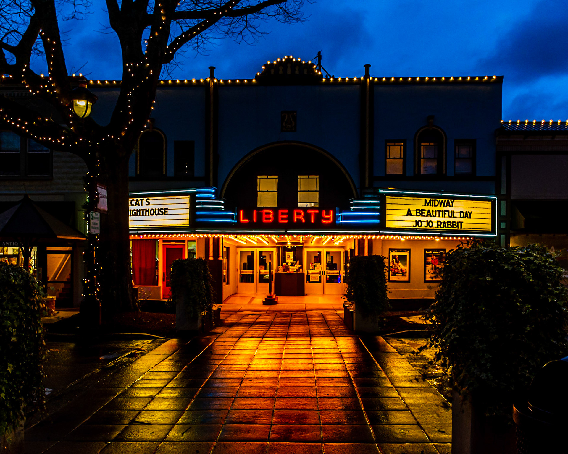 January 7. Liberty.  Camas Liberty Theater, Camas, Washington, United States