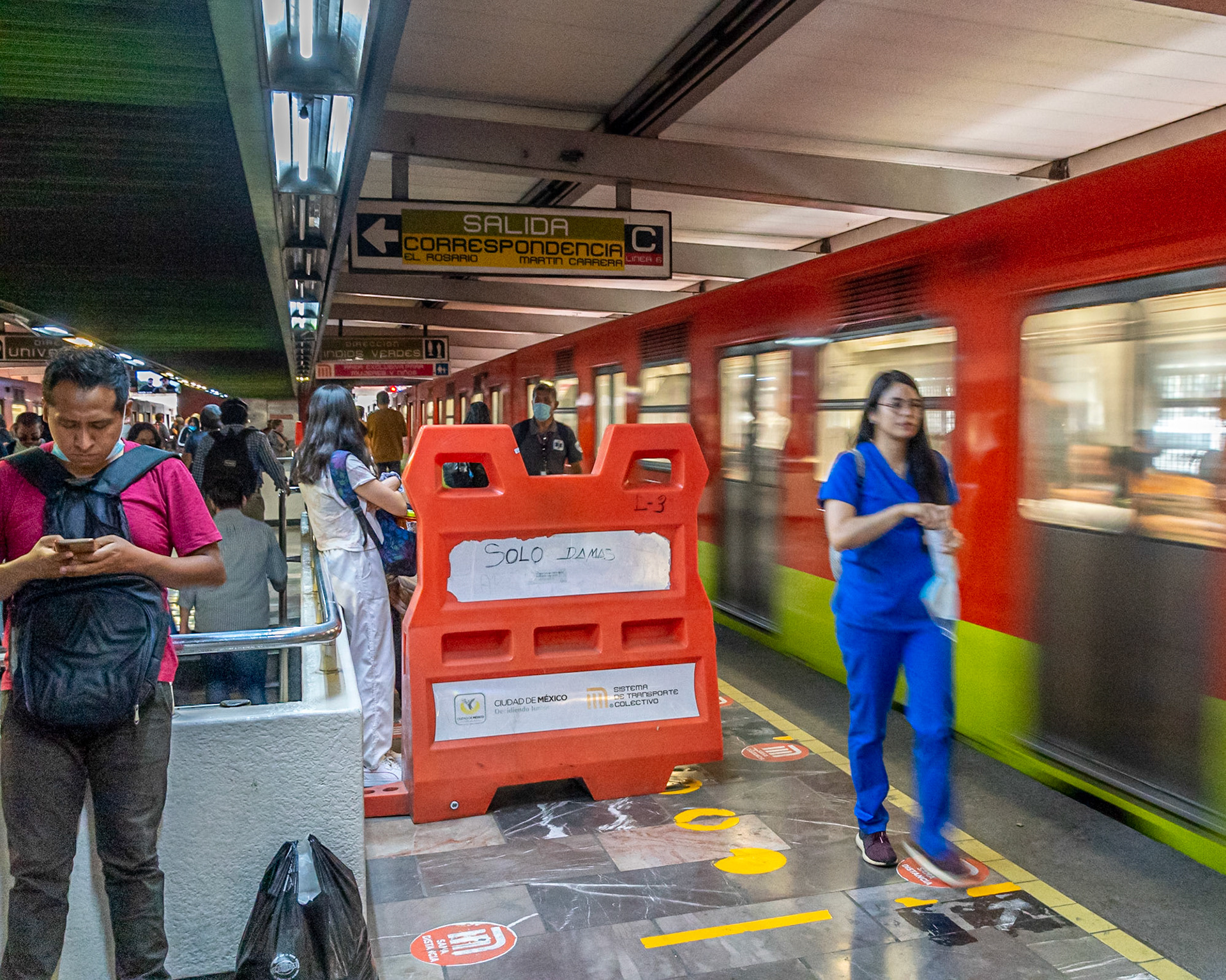 Deportivo 18 de Marzo Station, CDMX Metro, Mexico City, Mexico