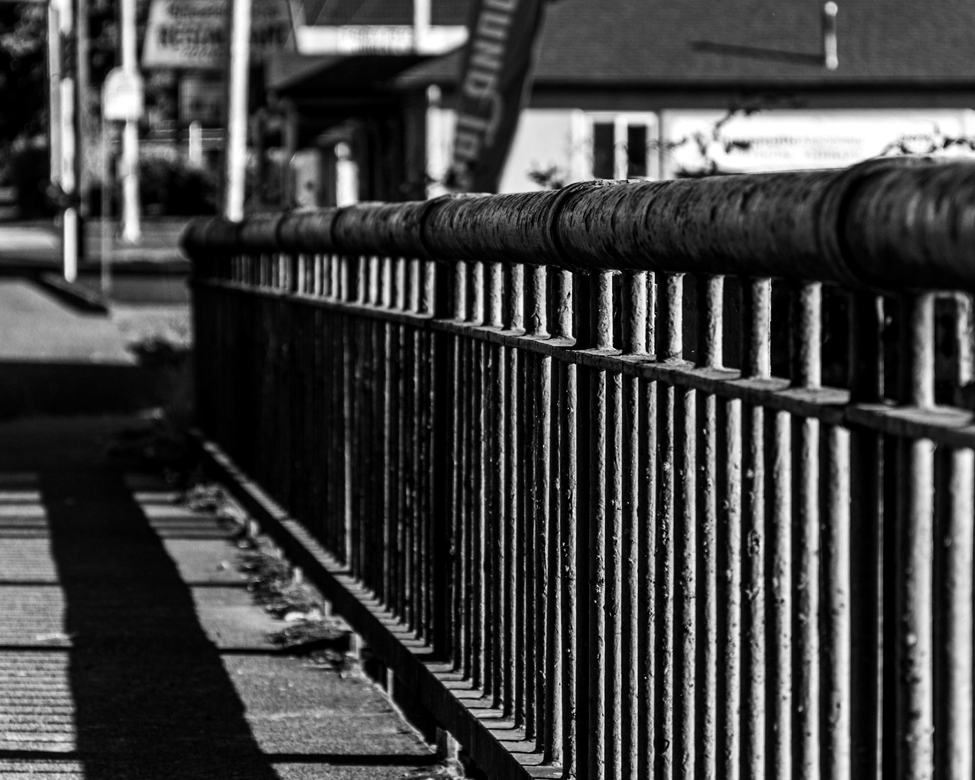 September 27. Bridge Rails.   NE Third Avenue, Camas, Washington, United States.