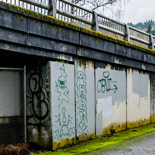 February 16. Dropping into Town.  SR-500 into NE Dallas Street, Camas, Washington, United States