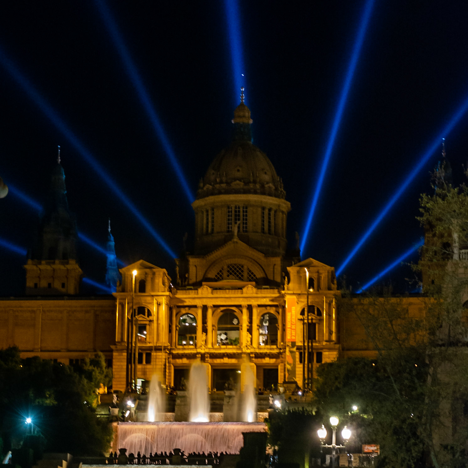 Font màgica de Montjuïc in Catalan, Barcelona, Catalonia, Spain