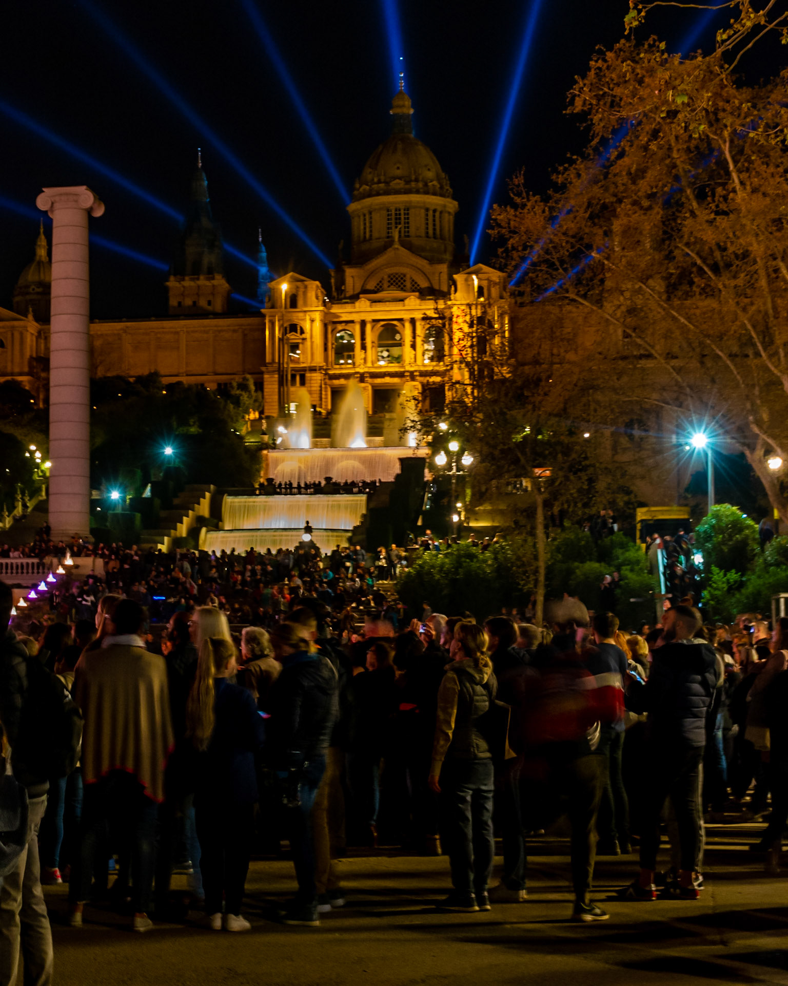 Font màgica de Montjuïc in Catalan, Barcelona, Catalonia, Spain