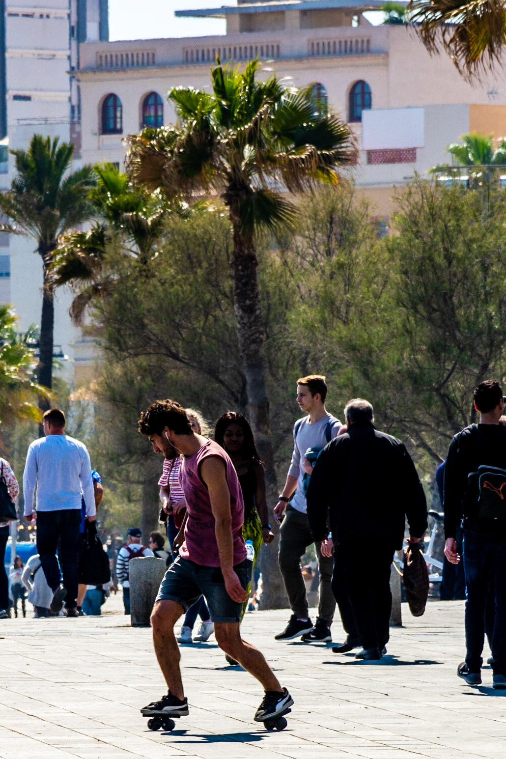 Barceloneta Beach, Barcelona, Catalonia, Spain