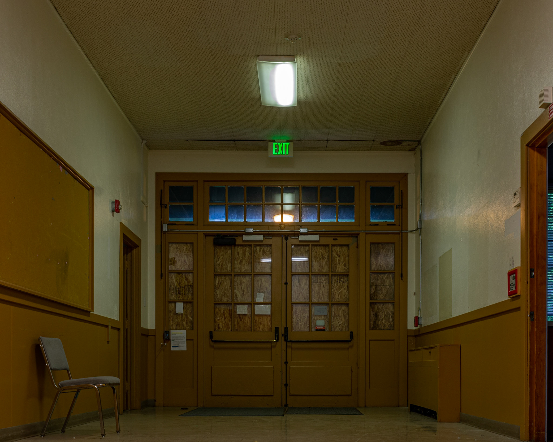 October 23. Closed Campus.  Wynne Watts School, Albertina Kerr Centers, Portland, Oregon, United States