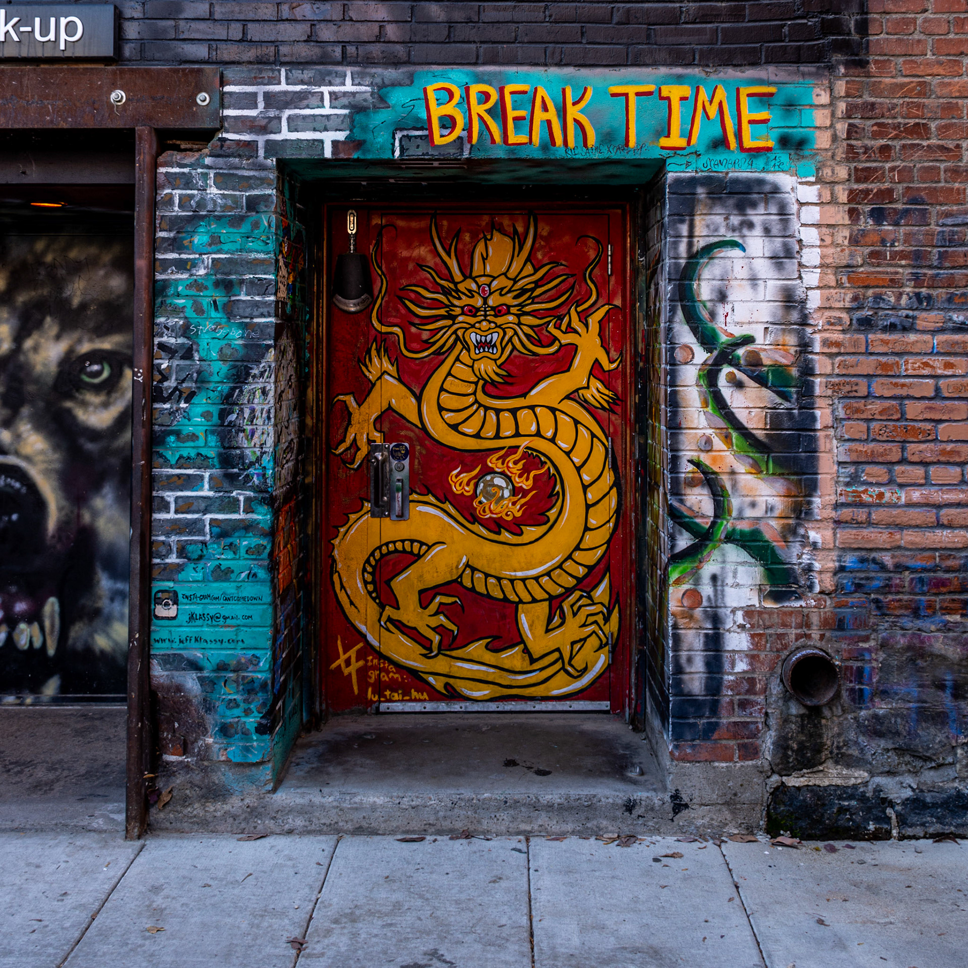 November 2. Break Time..  Freak Alley, Boise, Idaho, United States