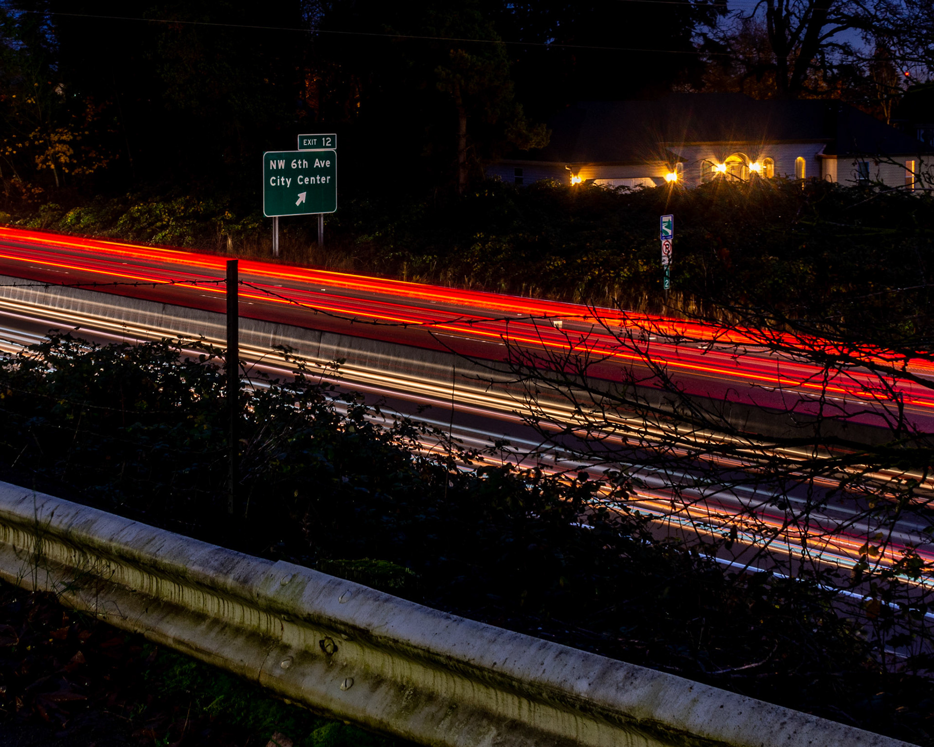 November 18. City Center.  Exit 12 SR-14, Camas, Washington, United States