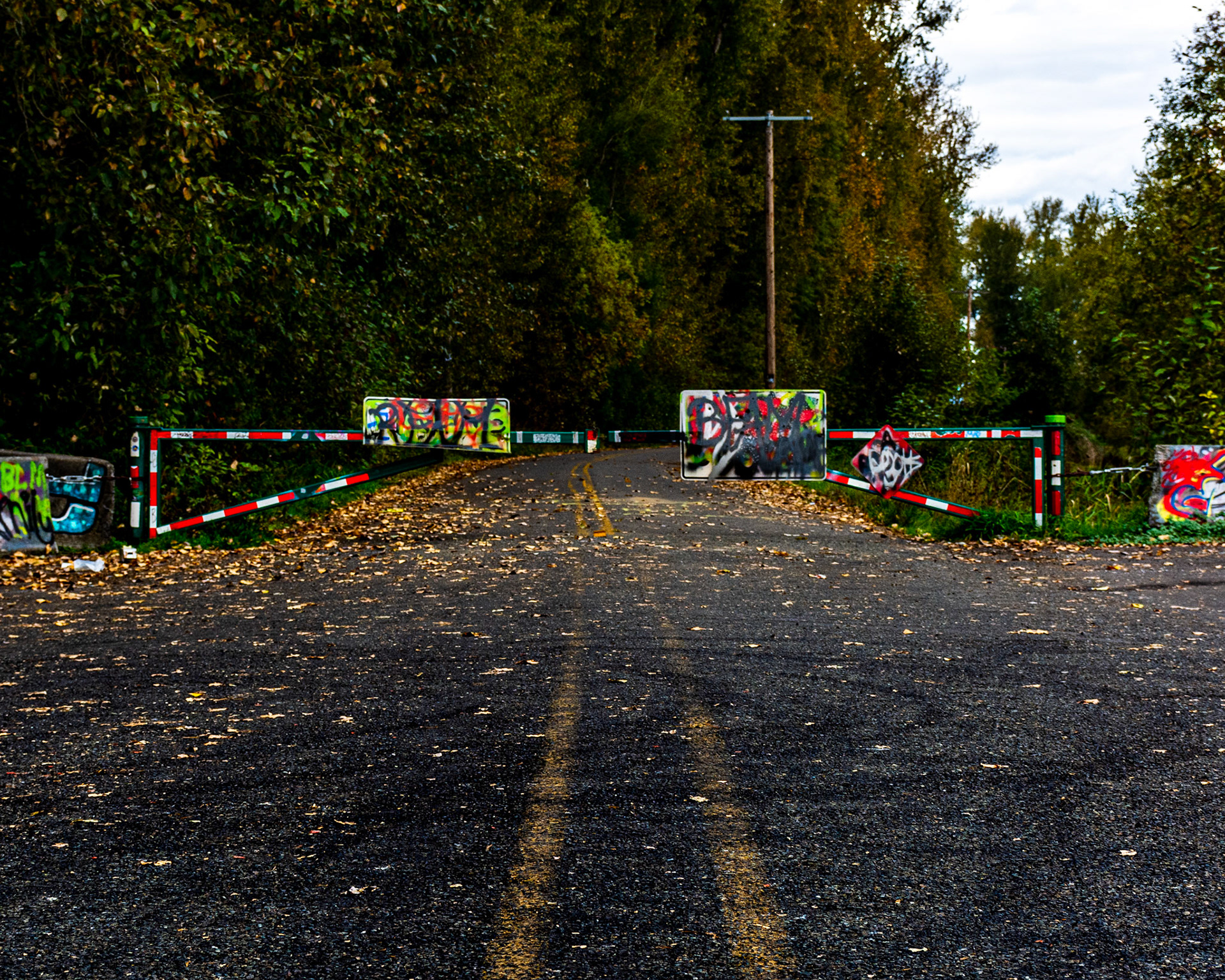 October 24. Road Closed.  SR-501, Vancouver, Washington, United States