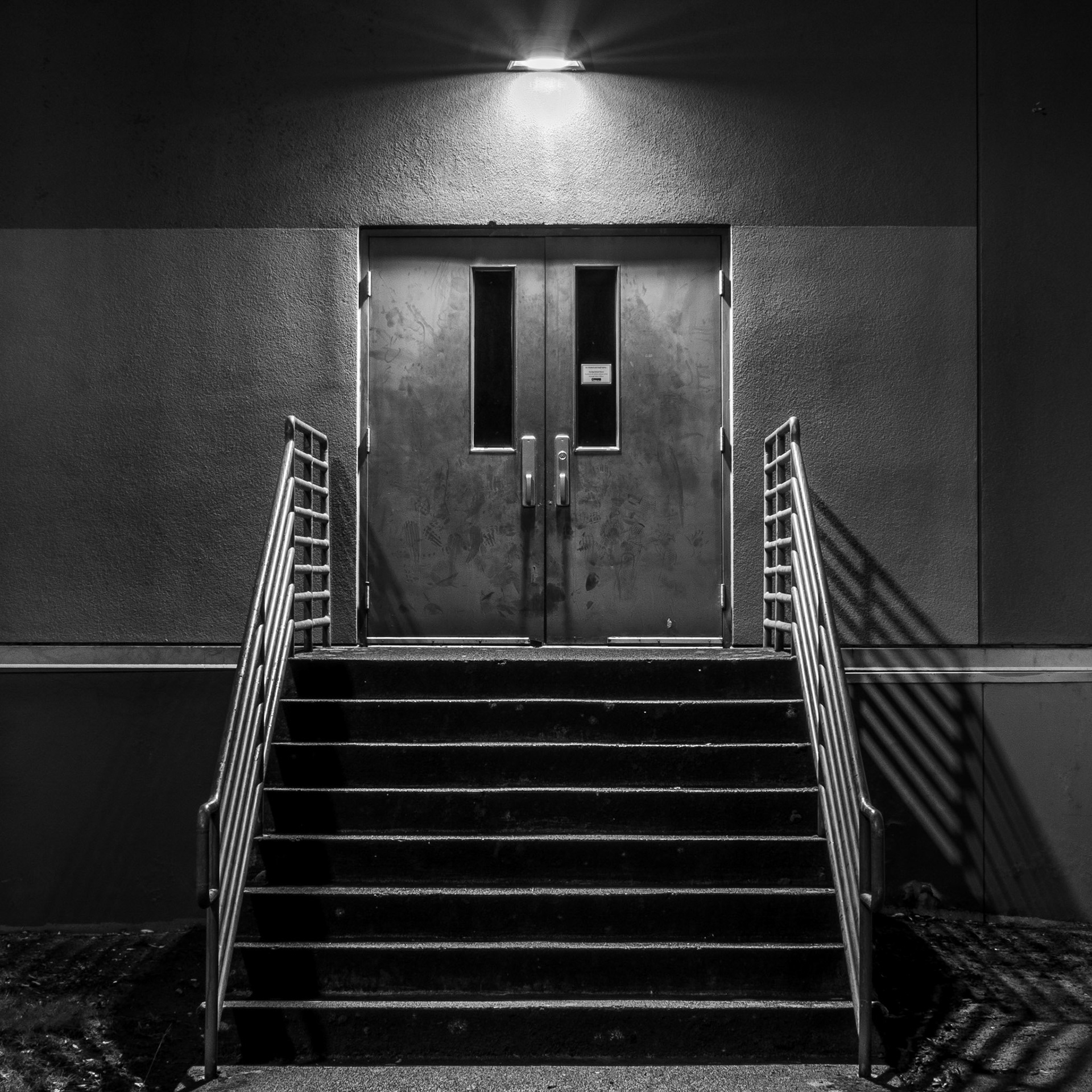 December 22. Side Door.  Liberty Middle School, Camas, Washington, United States