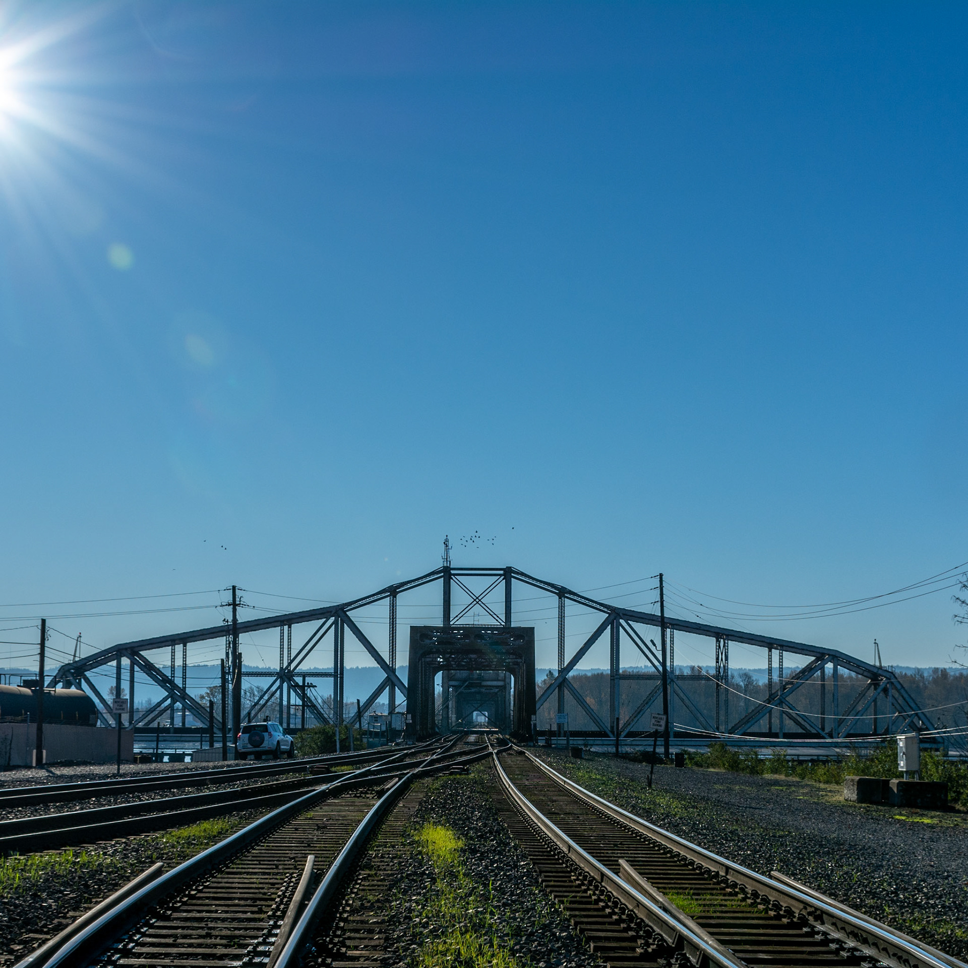 Columbia River Railroad Bridge, Vancouver, Washington, United States