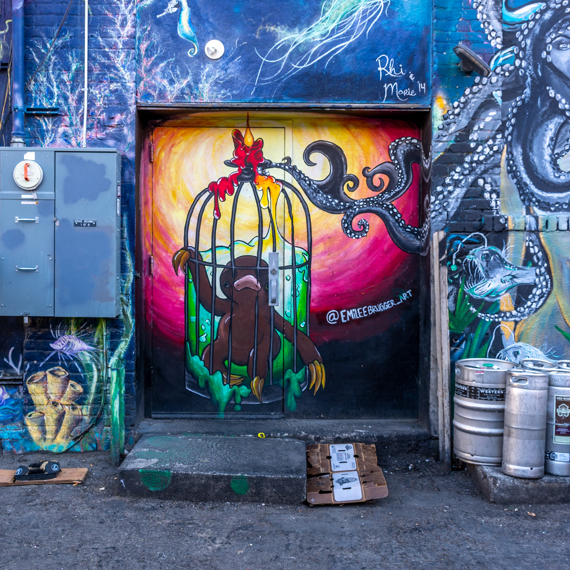 Freak Alley, Boise, Idaho, United States