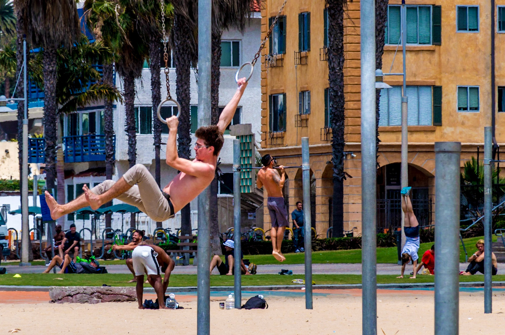 Ring Swing - Santa Monica Beach