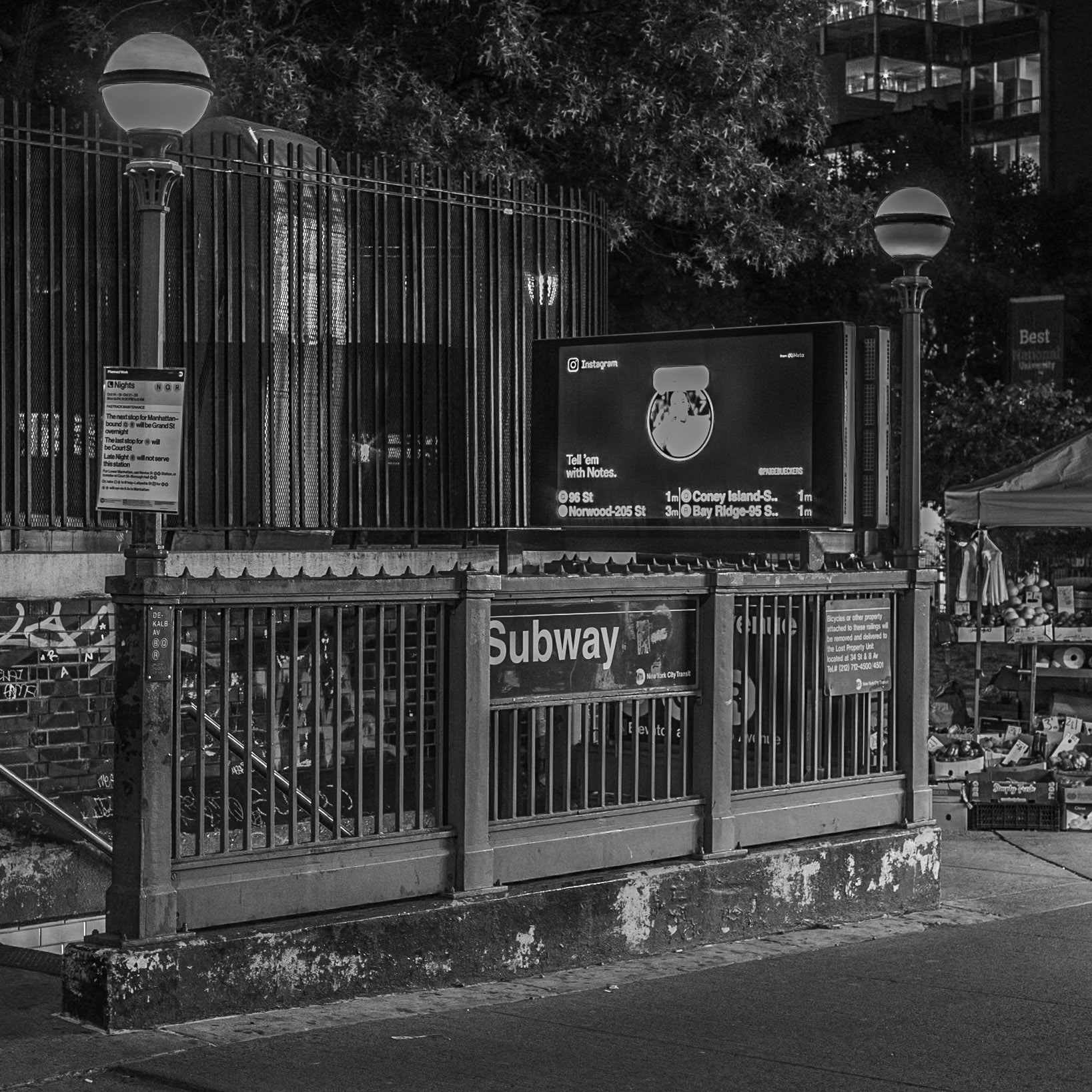 DeKalb Street Station, Brooklyn, New York, United States