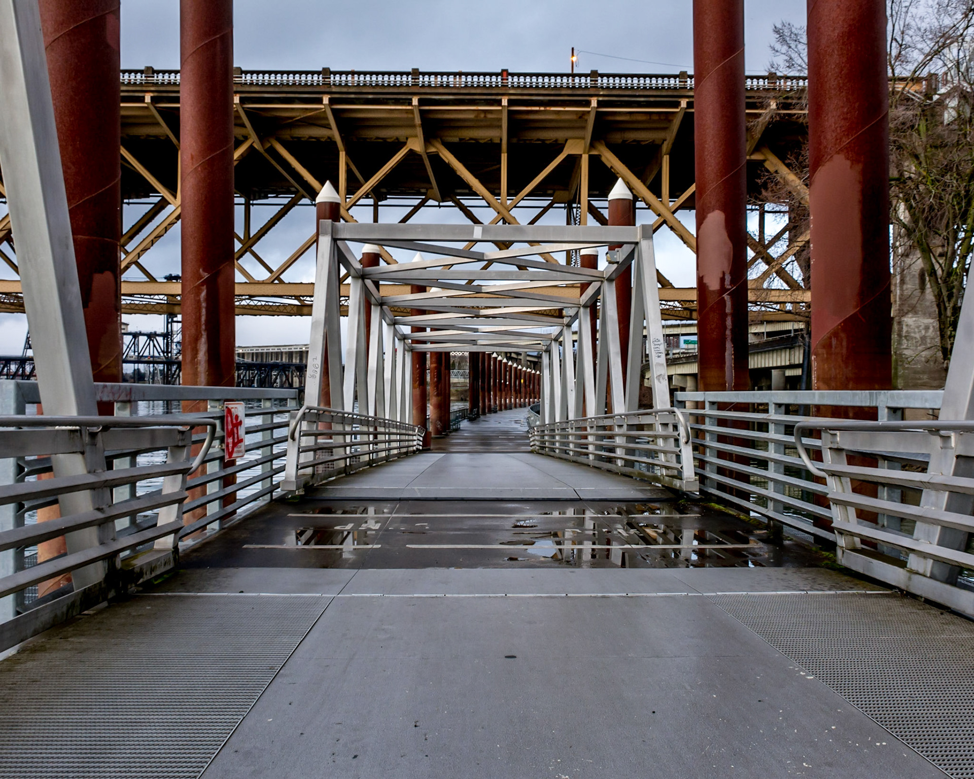 Eastbank Esplanade, Portland, Oregon, USA