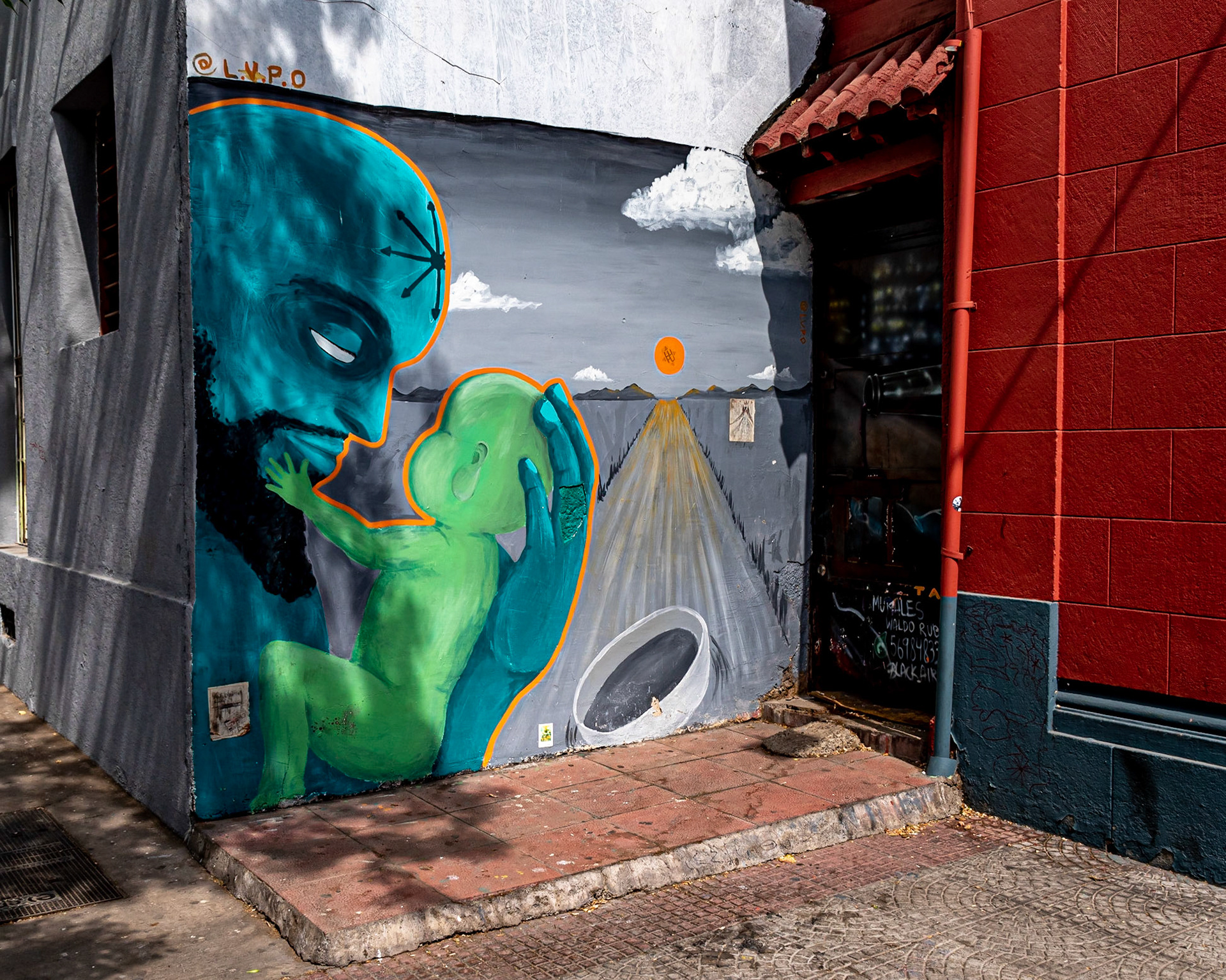 Barrio Bellavista, Santiago, Chile