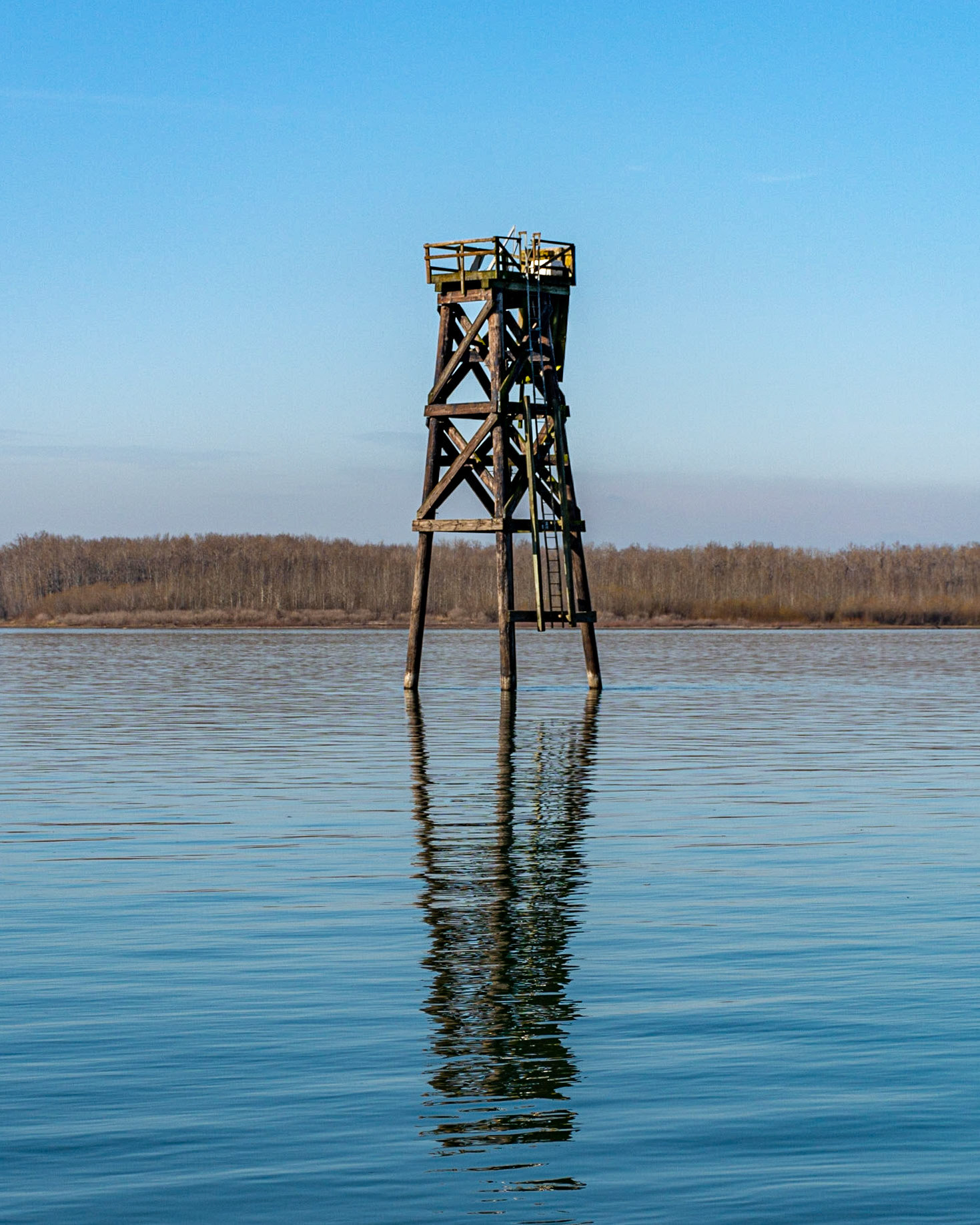 March 22. Deceptively Calm.  Cottonwood Beach, Captain William Clark Park, Washougal, Washington, United States