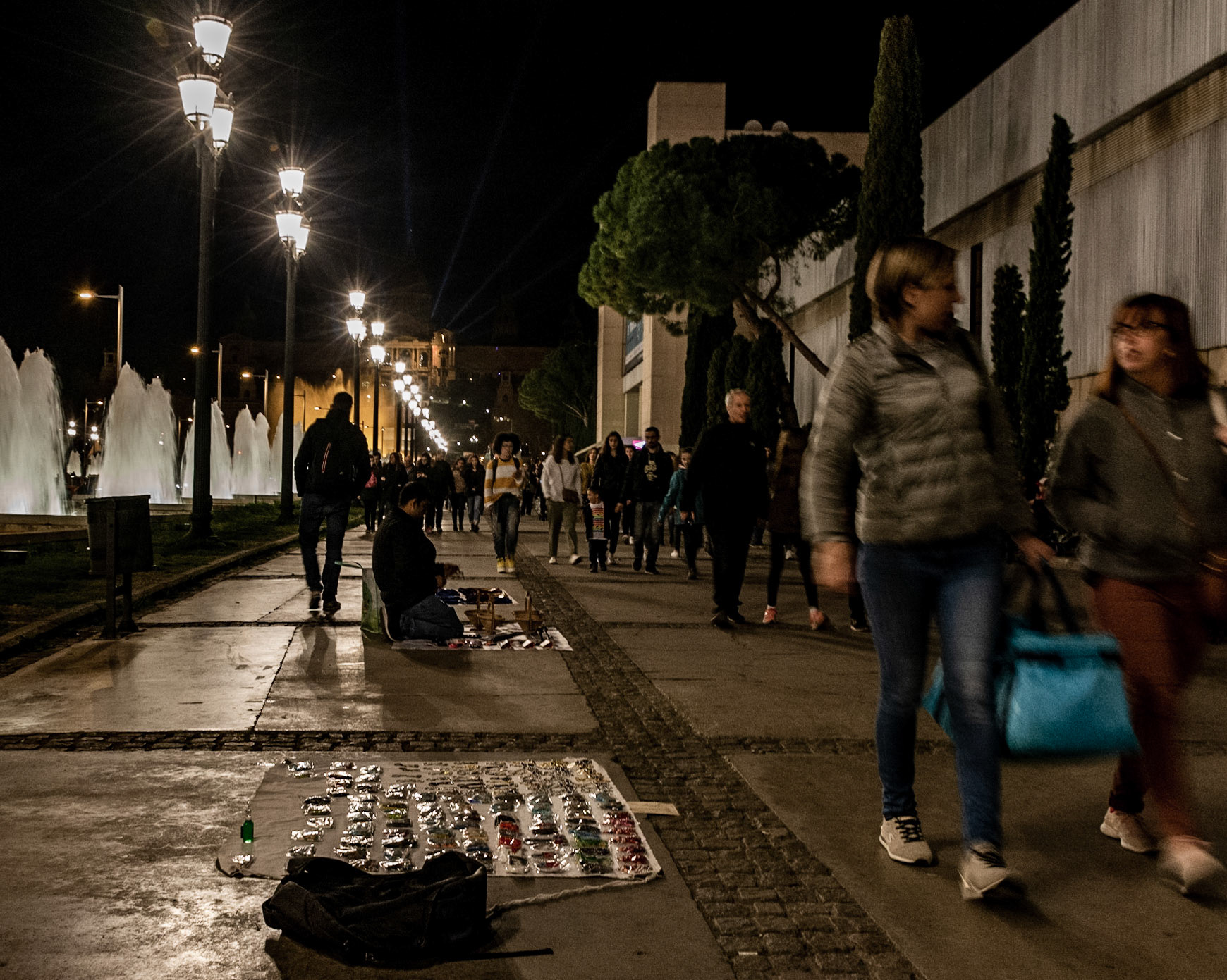 Font màgica de Montjuïc in Catalan, Barcelona, Catalonia, Spain