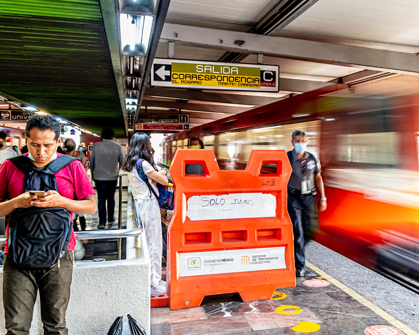 Deportivo 18 de Marzo Station, CDMX Metro, Mexico City, Mexico