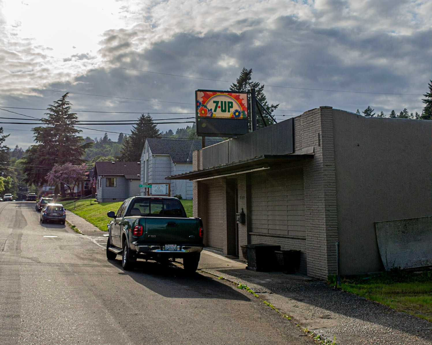 May 1. 7-Up House.  Camas, Washington, United States