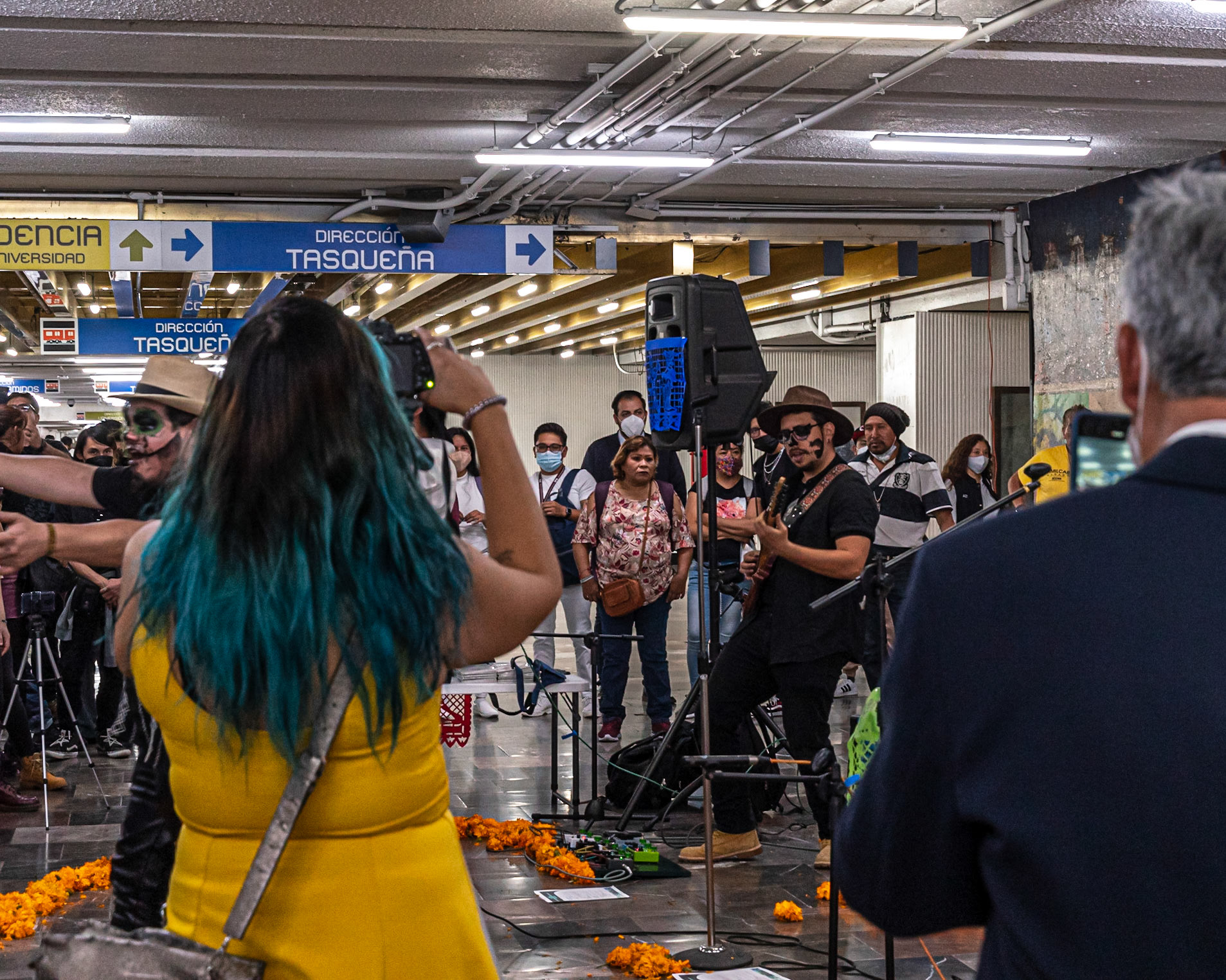 Hidalgo Station, CDMX Metro, Mexico City, Mexico