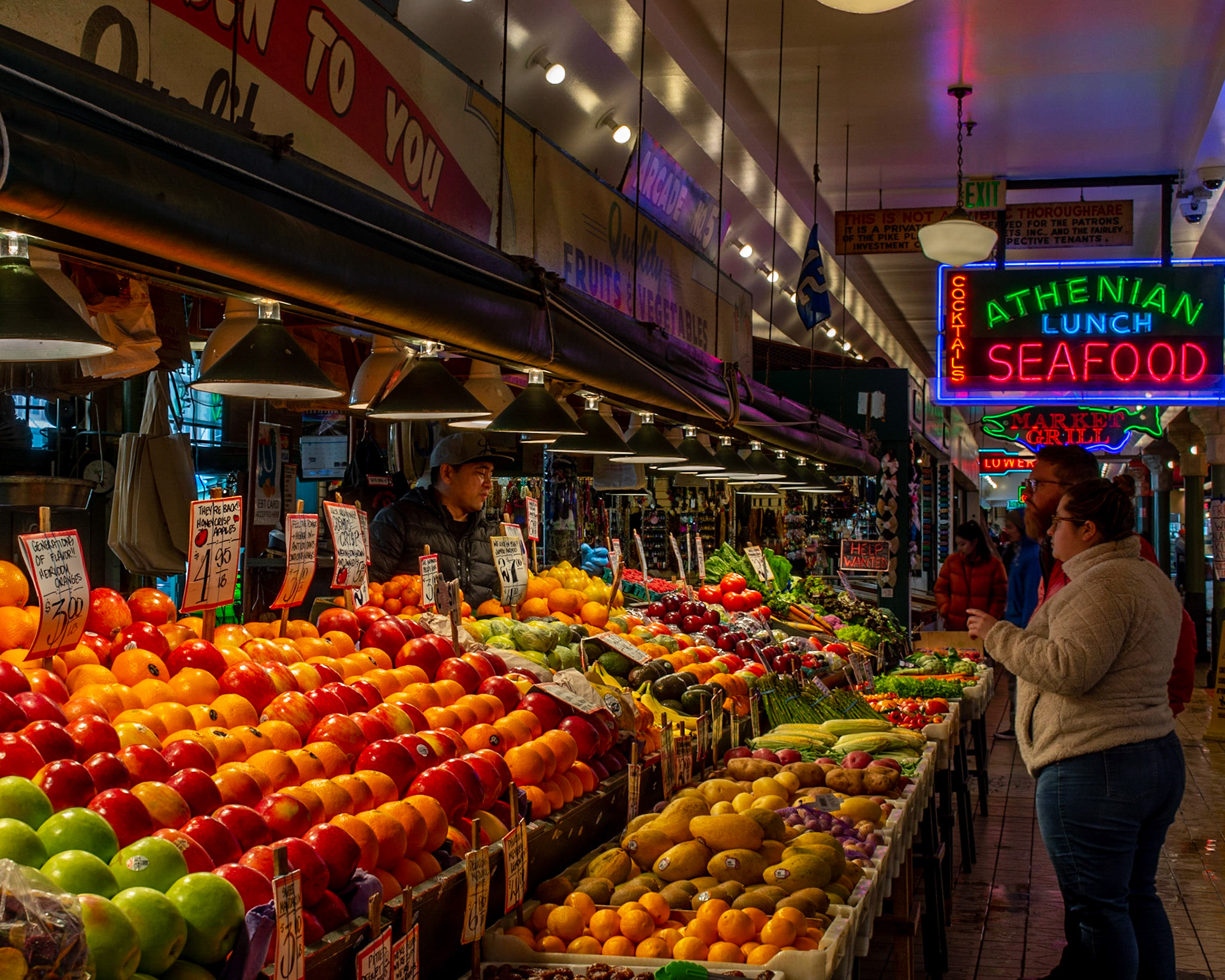 Pike Place Market, Seattle, Washington, United States