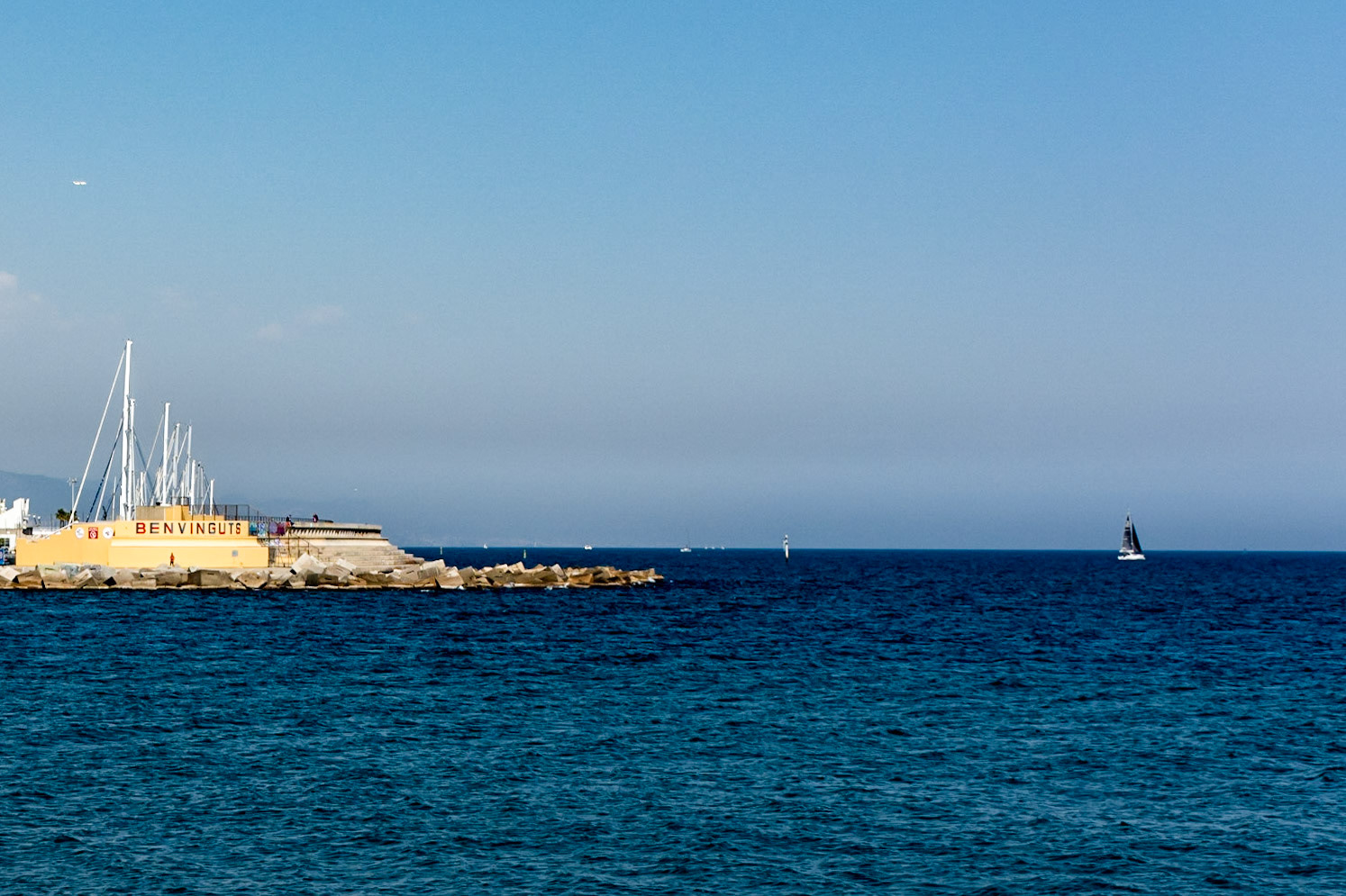 Barceloneta Beach, Barcelona, Catalonia, Spain