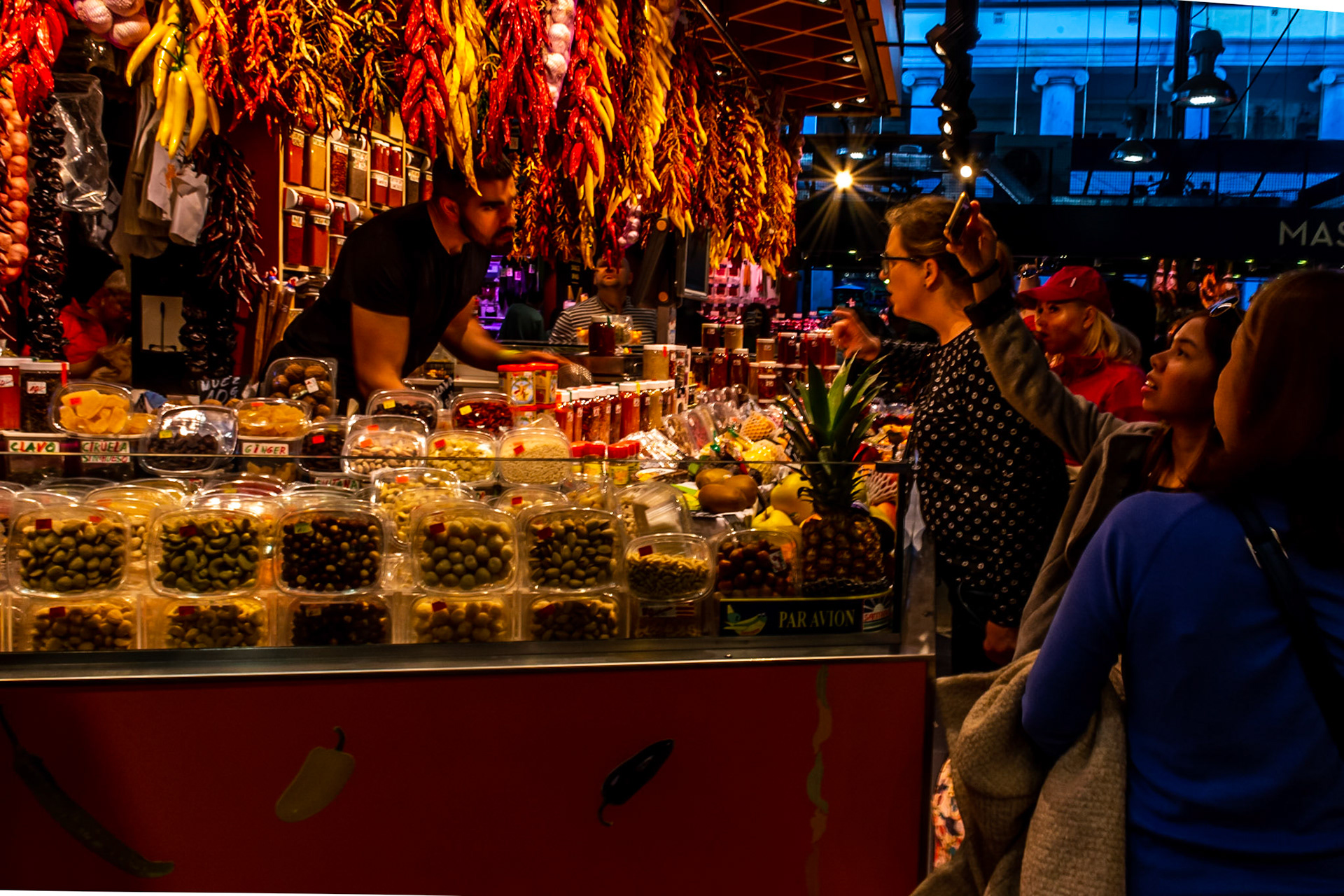 Mercat St. Josep la Boqueria, Barcelona, Catalonia, Spain