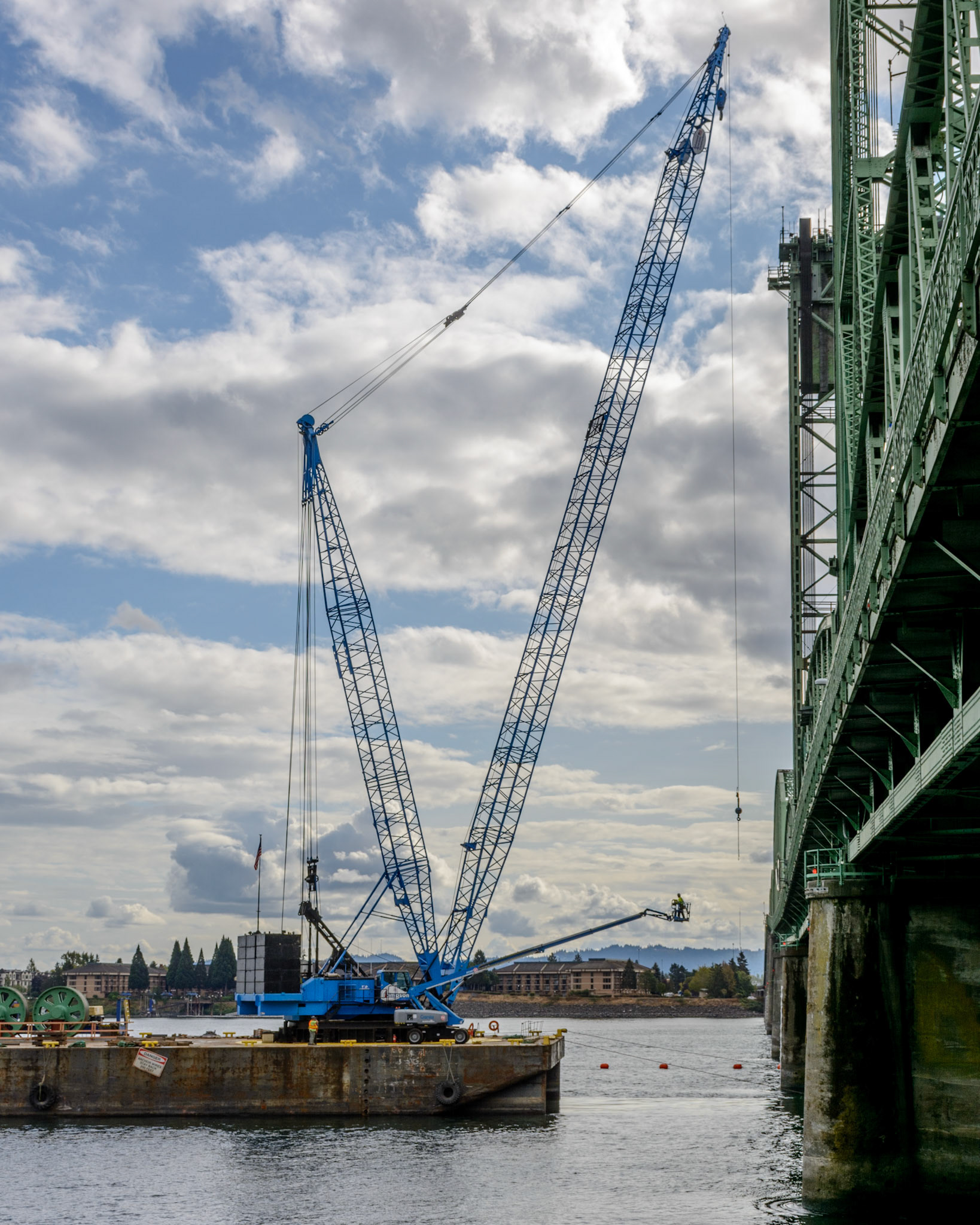 September 19. Bridge Work.  Columbia Way, Vancouver, Washington, United States