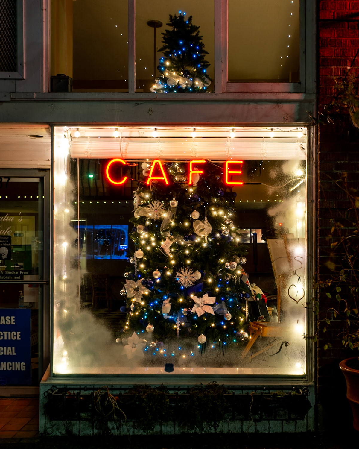 December 12. Christmas Cafe.  Natalia's Cafe, Camas, Washington, United States