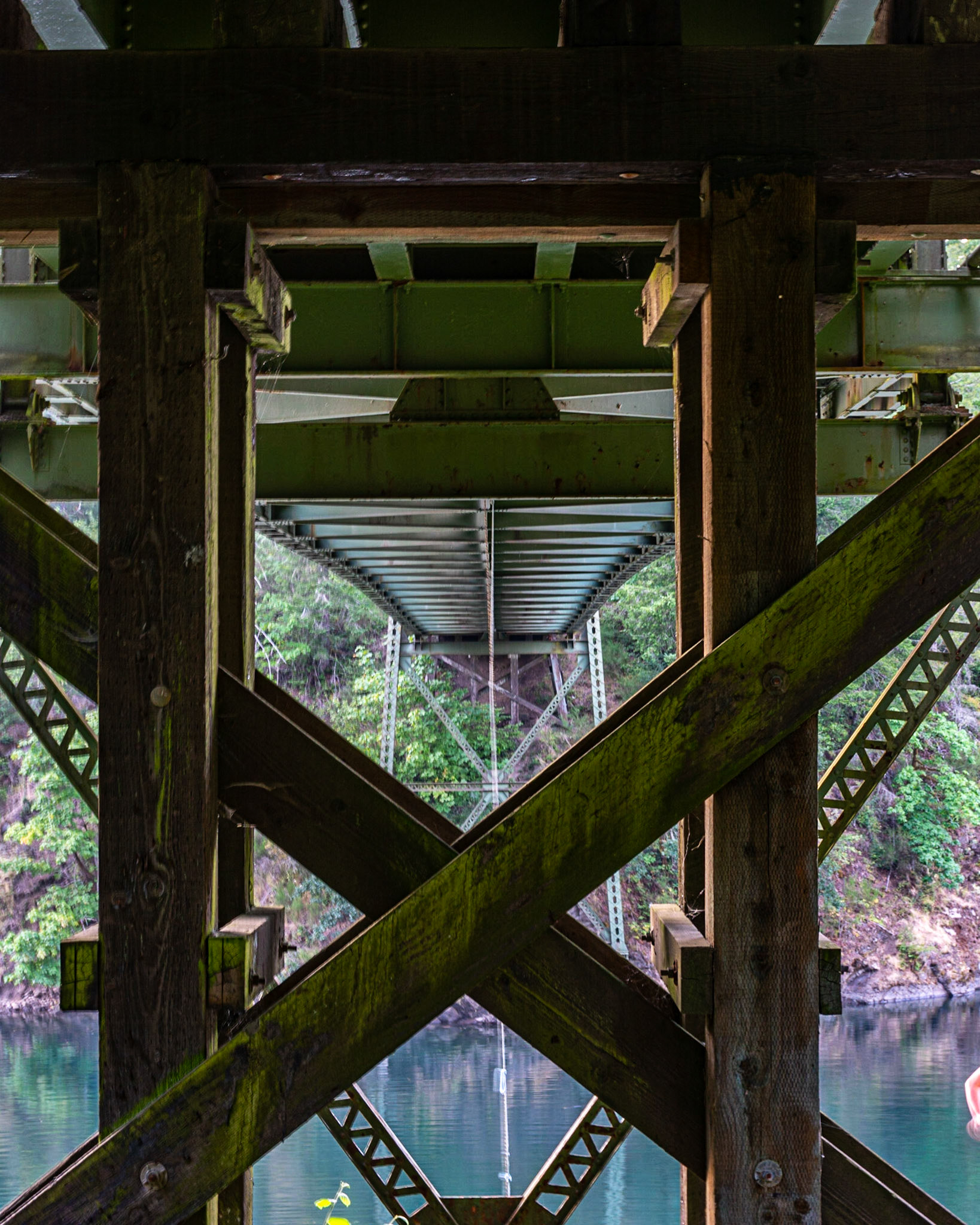 July 27. Yale Bridge.   Yale Bridge, SR-503 at Lake Merwin, Ariel, Washington, United States