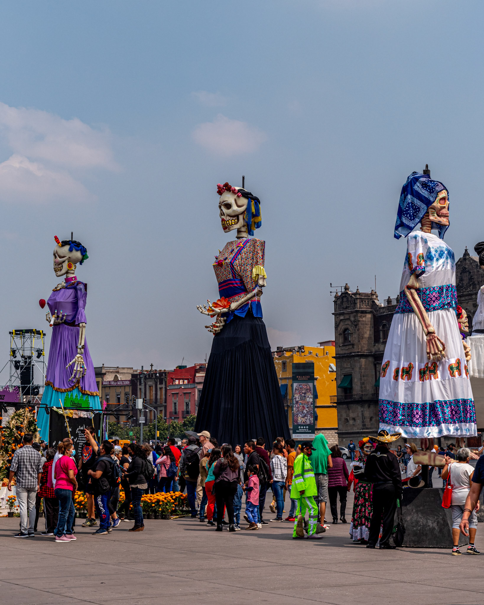 Zócalo Plaza de la Constitucion, Mexico City, Mexico
