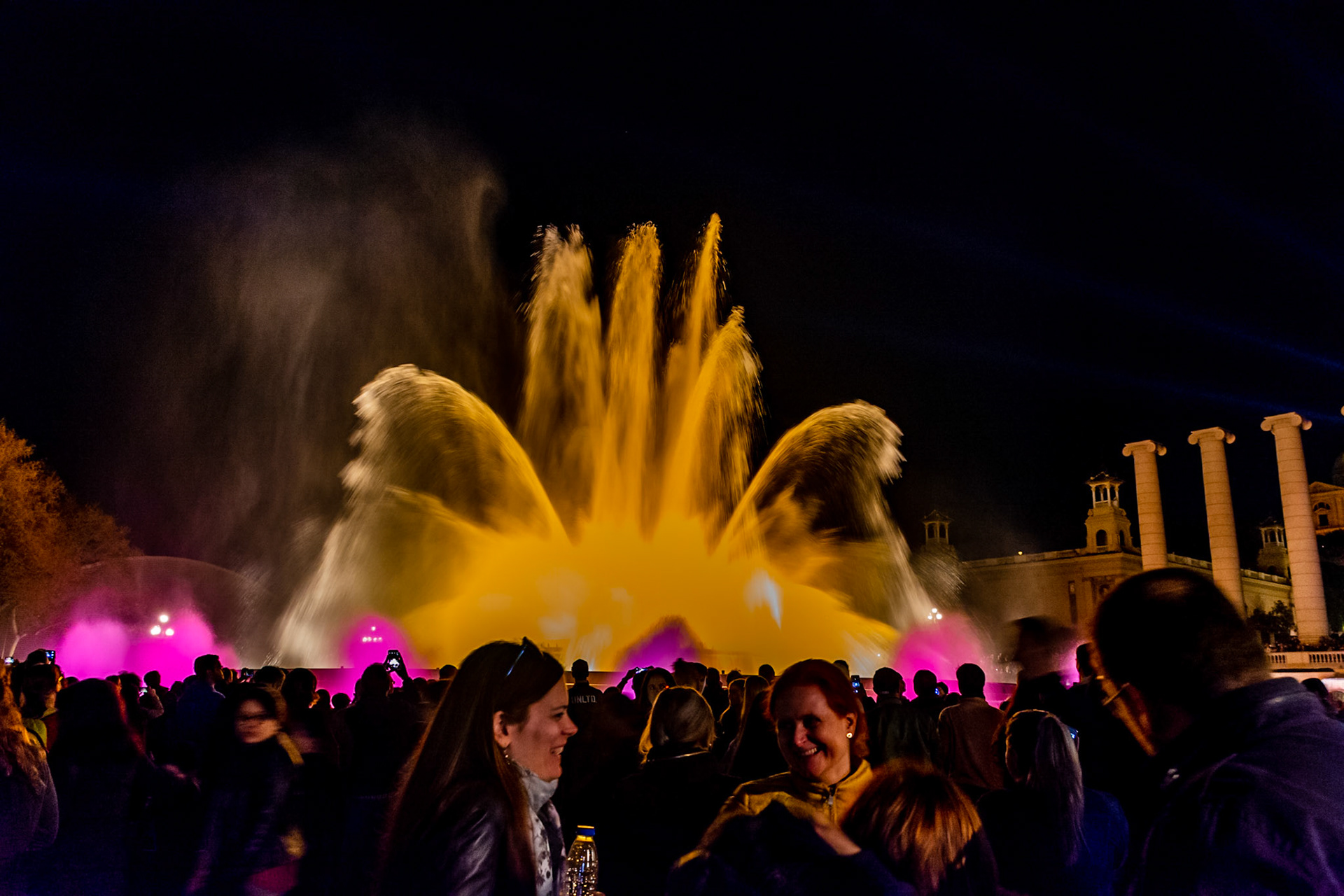 Font màgica de Montjuïc in Catalan, Barcelona, Catalonia, Spain