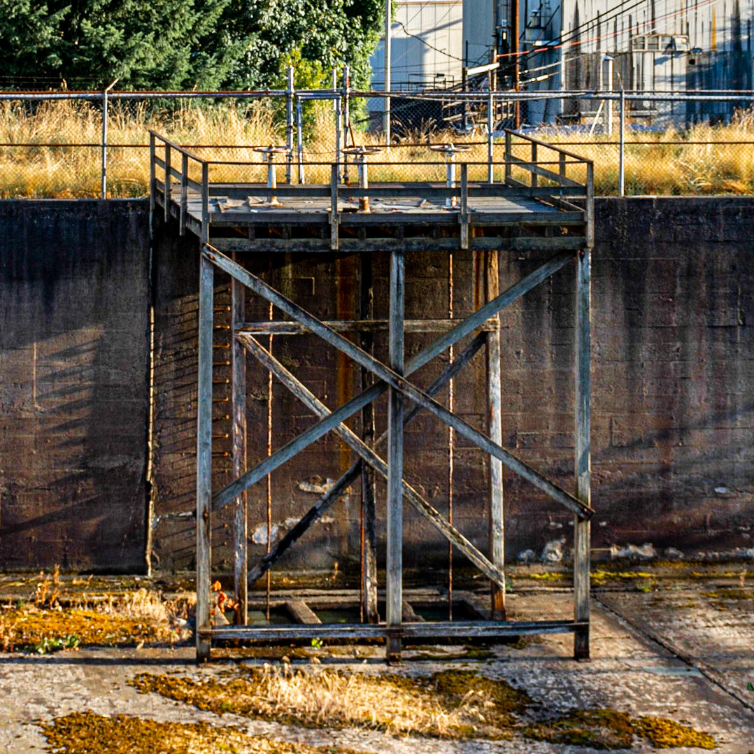 August 6. Platform and Tank.  Georgia Pacific Camas Mill, Camas, Washington, United States