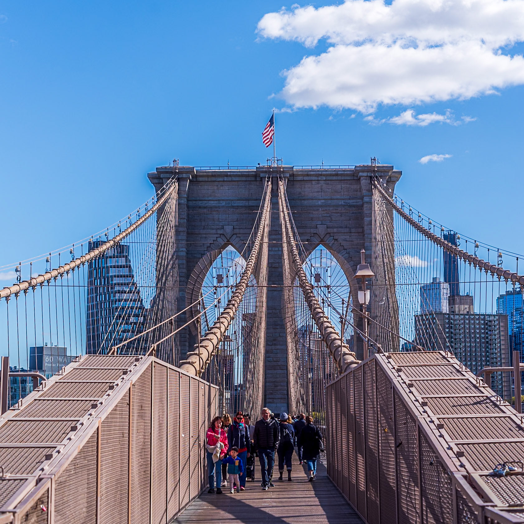 Brooklyn Bridge, New York, New York, United States