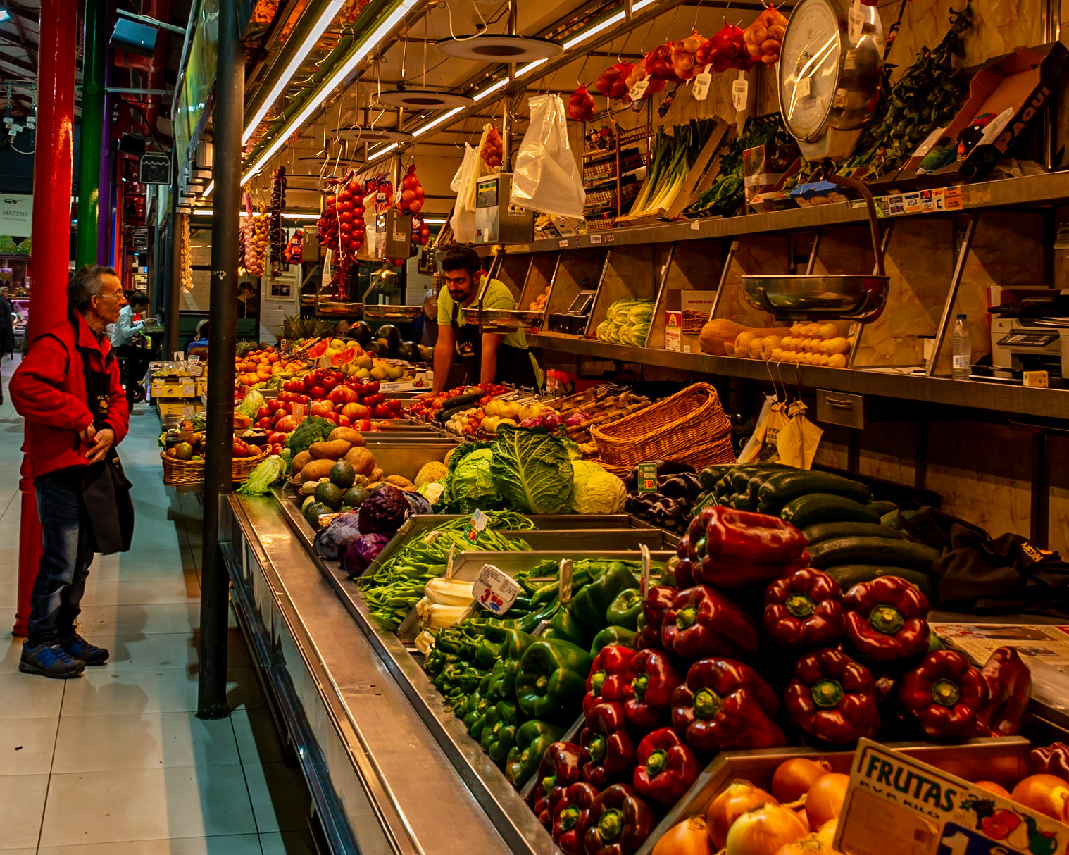 Mercado de la Paz, Madrid, Spain