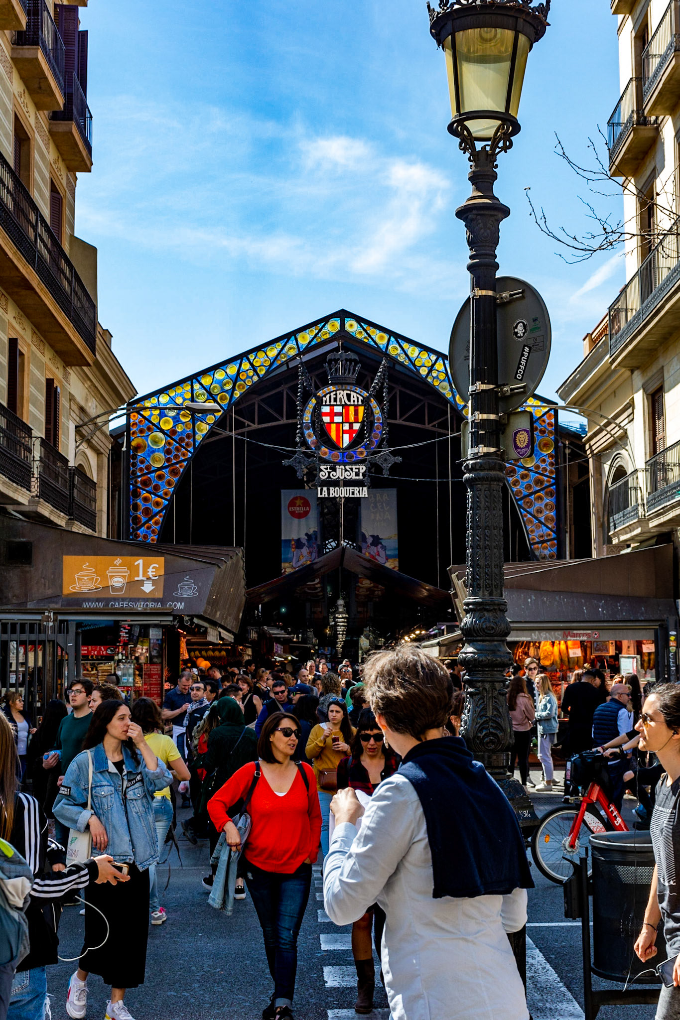 Mercat St. Josep la Boqueria, Barcelona, Catalonia, Spain