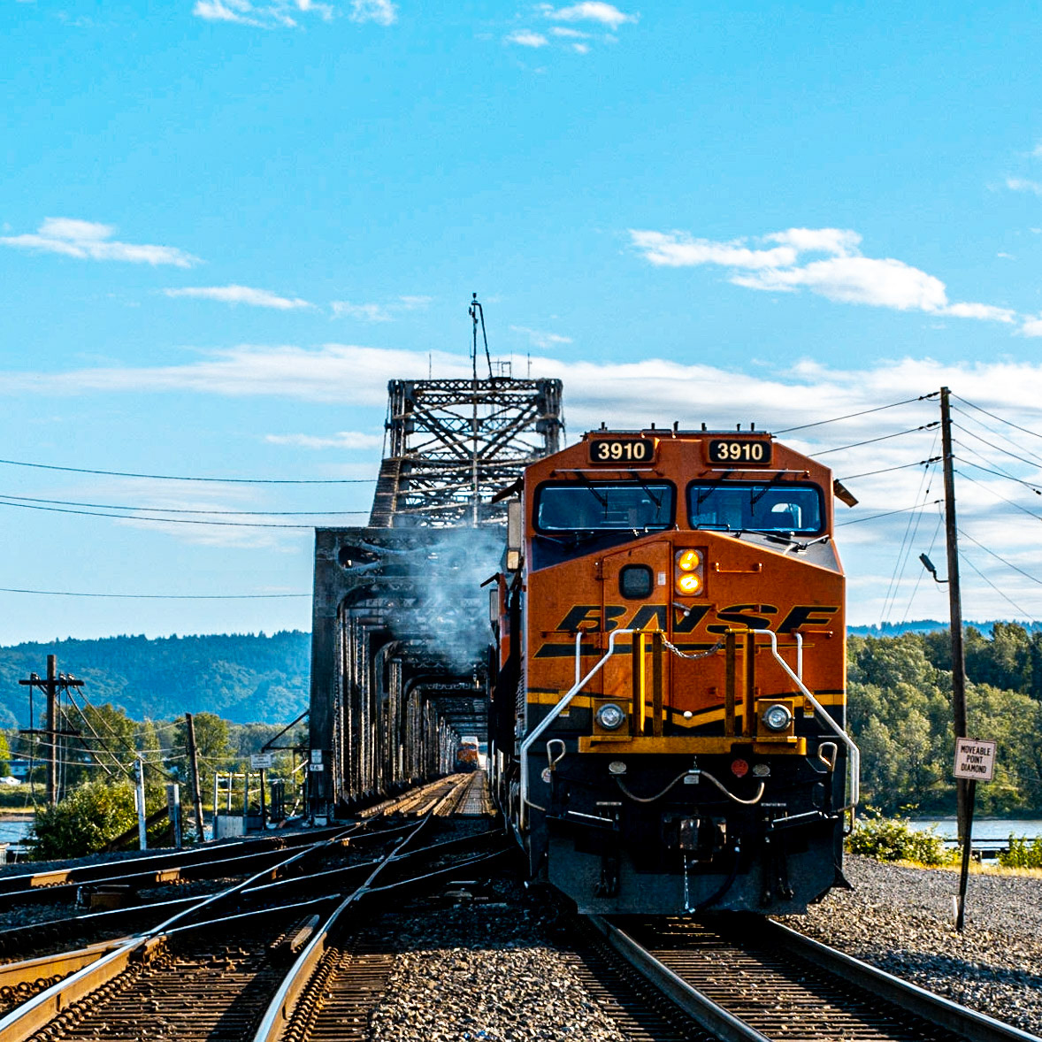 Columbia River (Rail) Bridge, Vancouver, Washingotn, United States