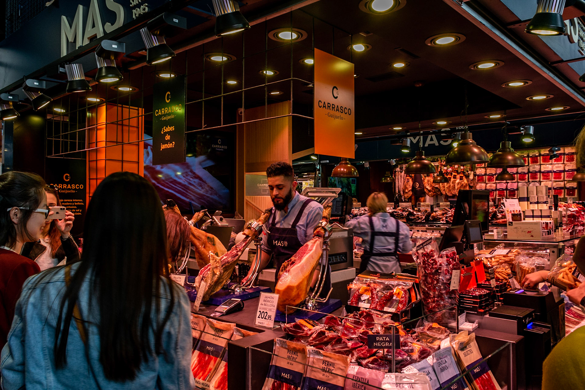 Mercat St. Josep la Boqueria, Barcelona, Catalonia, Spain