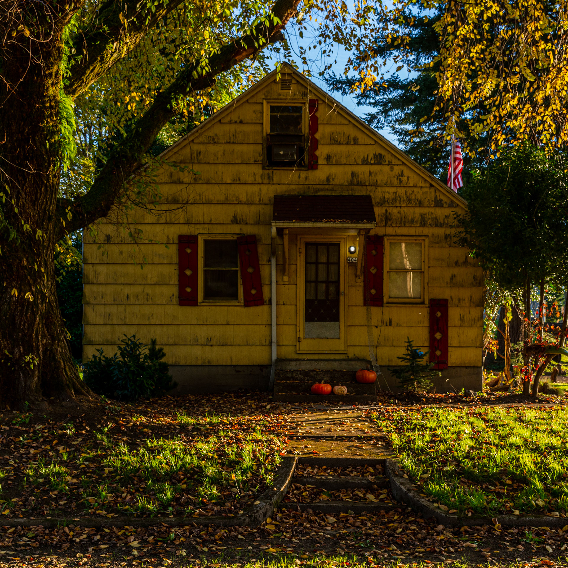 October 31. Happy Halloween.  Washougal, Washington, United States