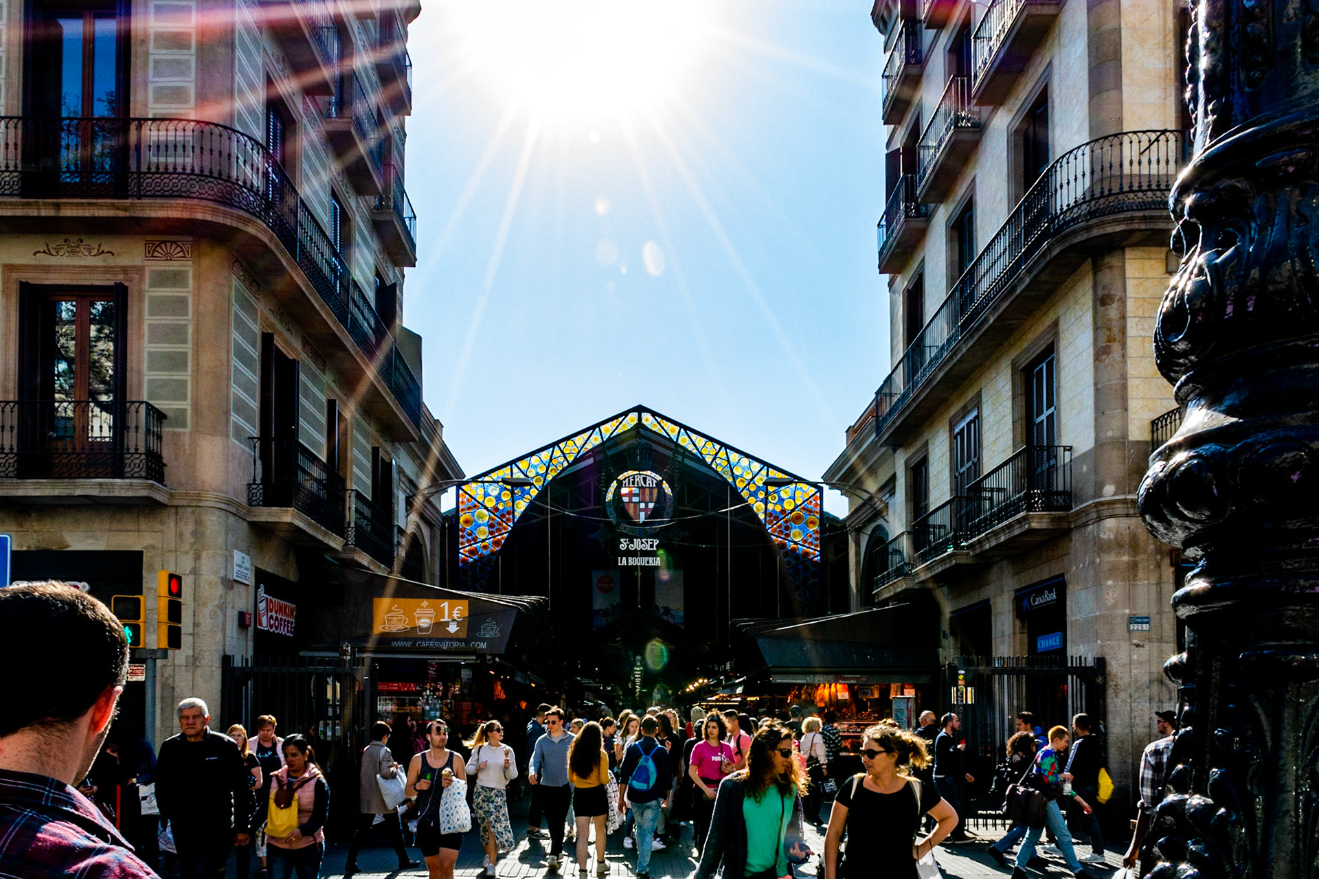 Mercat St. Josep la Boqueria, Barcelona, Catalonia, Spain