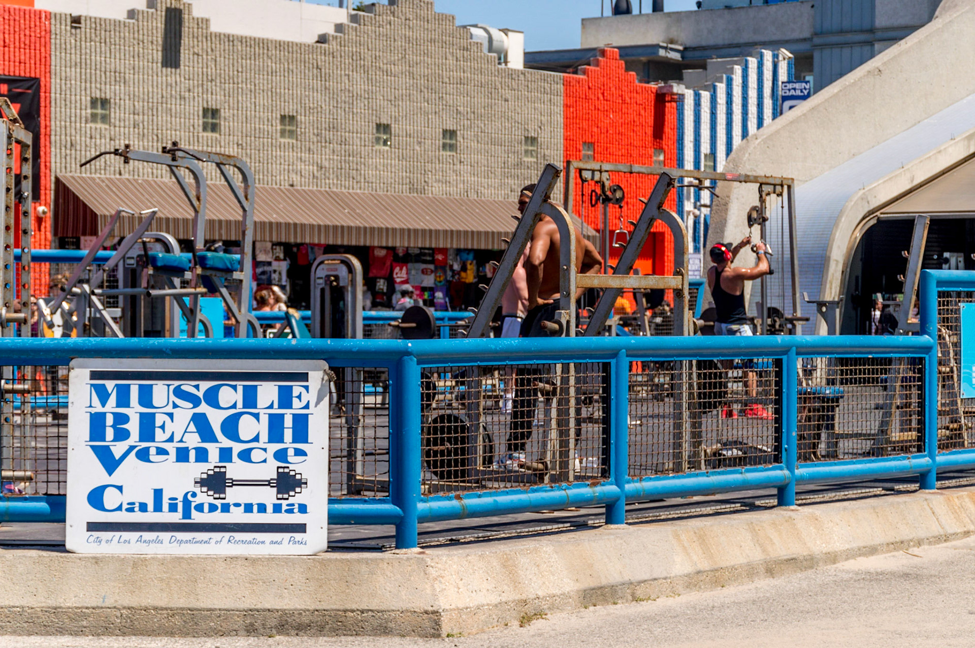 Do you even lift? Muscle Beach