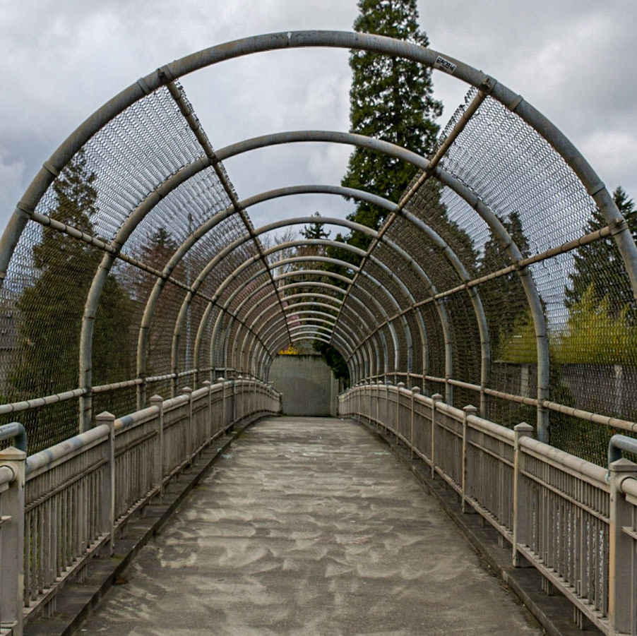 Bryant Street Bridge over Interstate 5, Portland, Oregon, United States