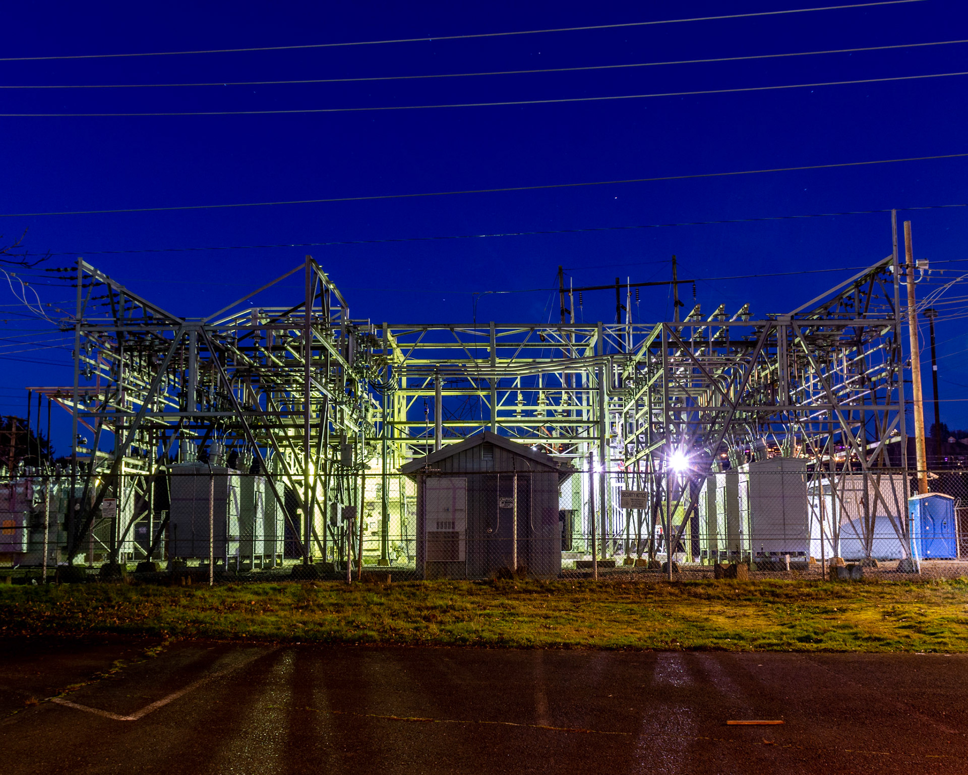 December 28. Power House..  Oak Park Substation, Camas, Washington, United States