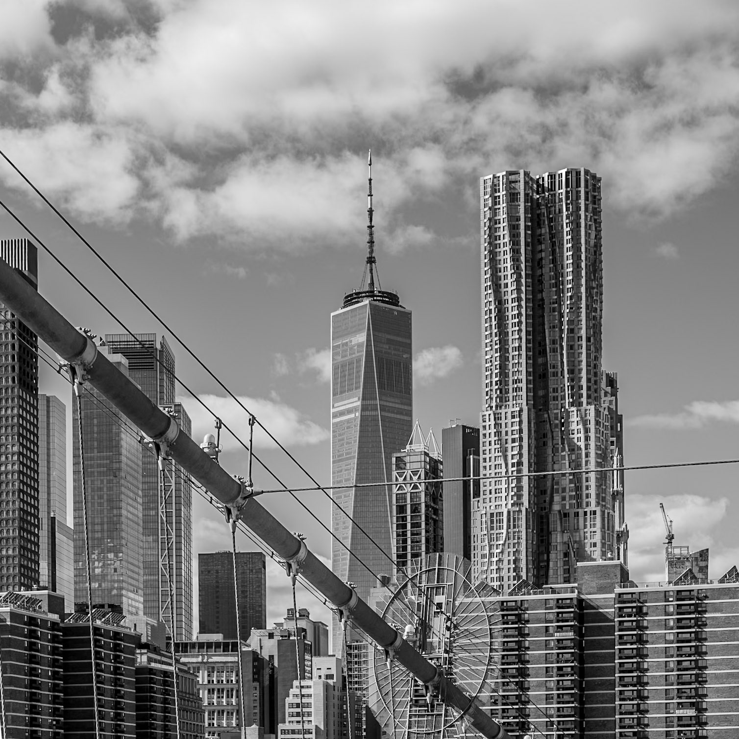 Brooklyn Bridge, New York, New York, United States