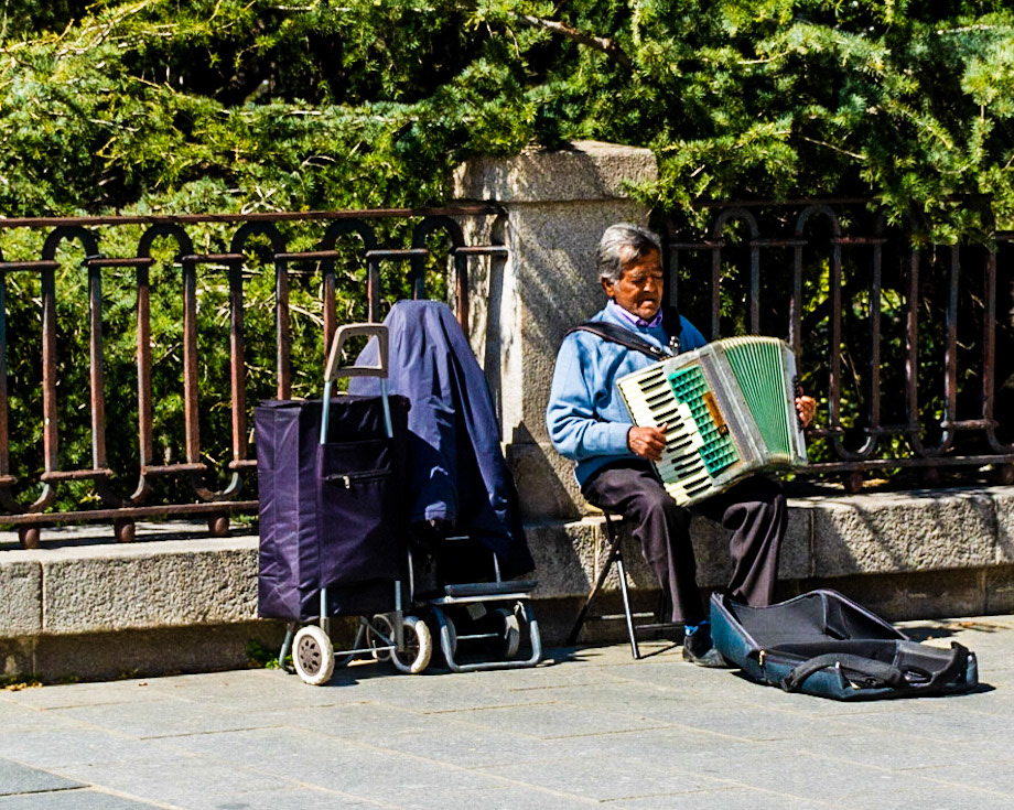 Plaza de Oriente, Madrid, Spain