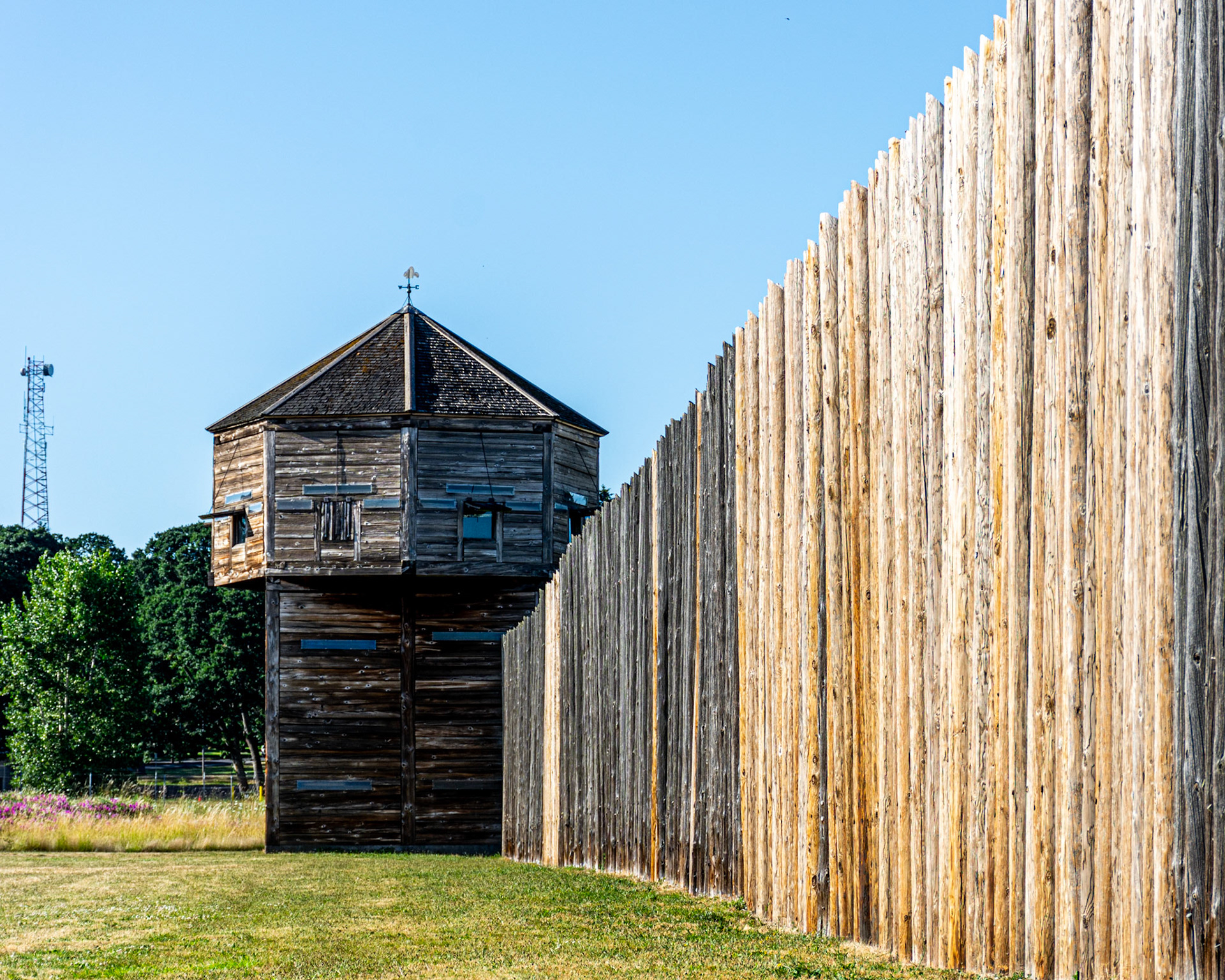 July 13. Summer Fort.  Fort Vancouver National HIstoric Site, Vancouver, Washington, United States