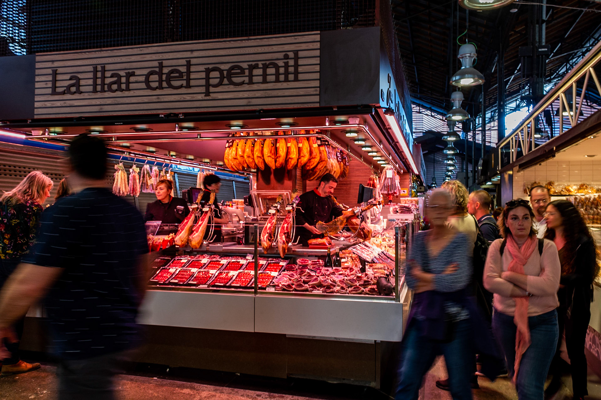 Mercat St. Josep la Boqueria, Barcelona, Catalonia, Spain