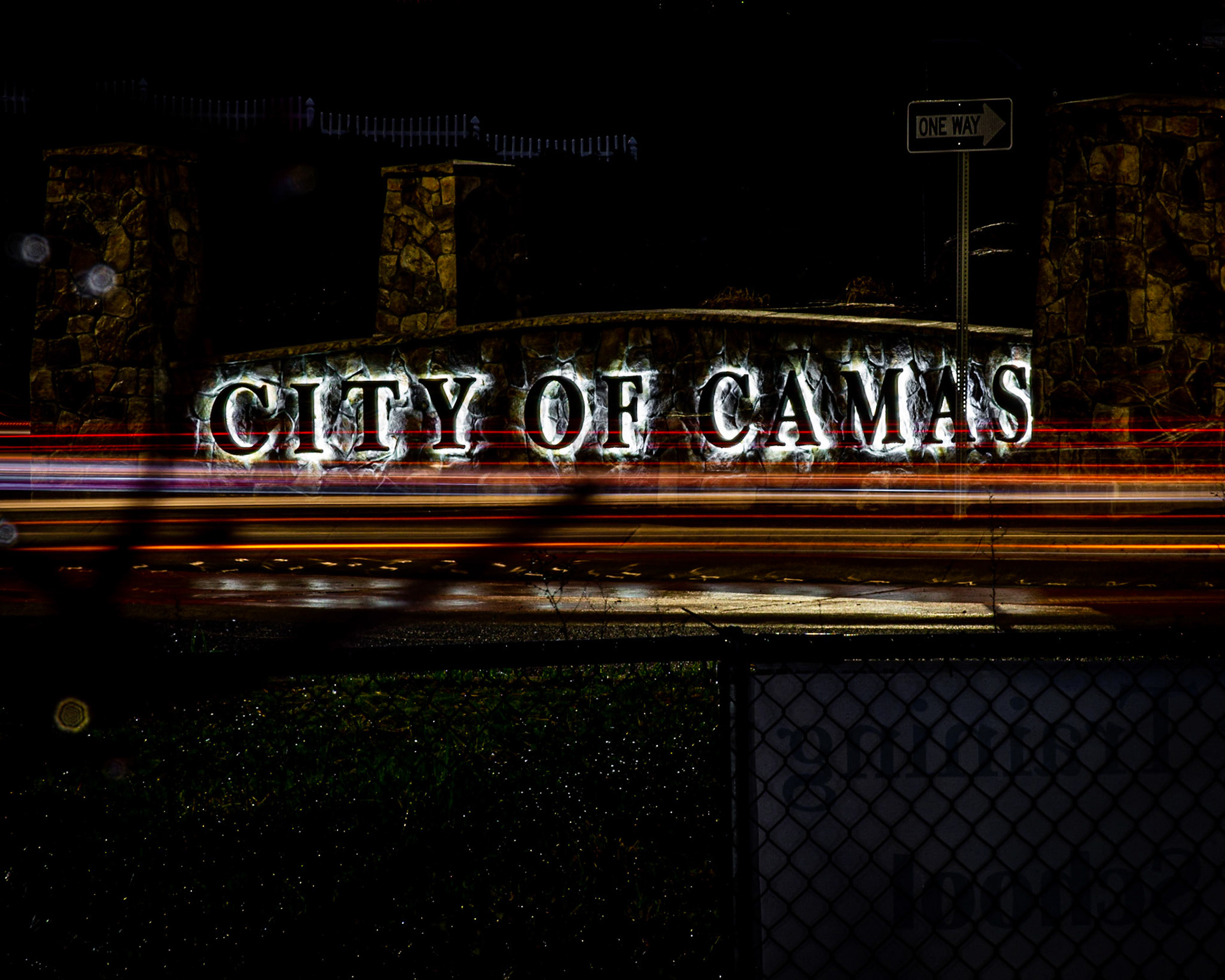 January 29. Traffic Circle Commute.  Camas, Washington United States